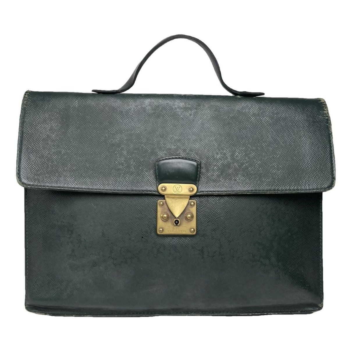 Louis Vuitton Kourad Green Leather Bag Size ONE SIZE - 1 Thumbnail