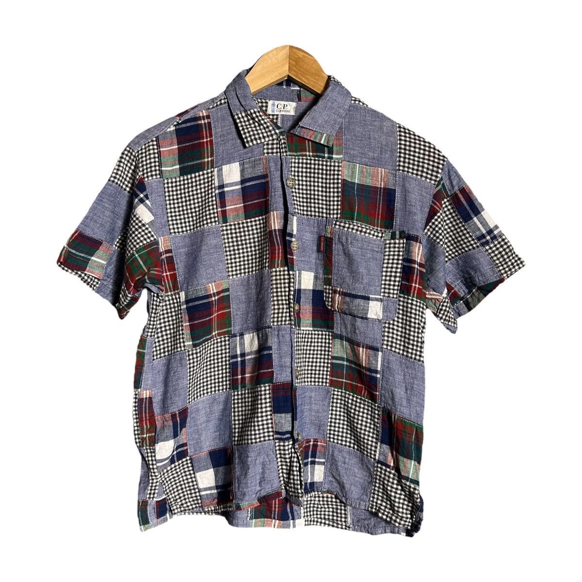 C.P. Company Vintage C.P. company pattern patchwork Shirt Size M / US 6-8 / IT 42-44 - 1 Thumbnail