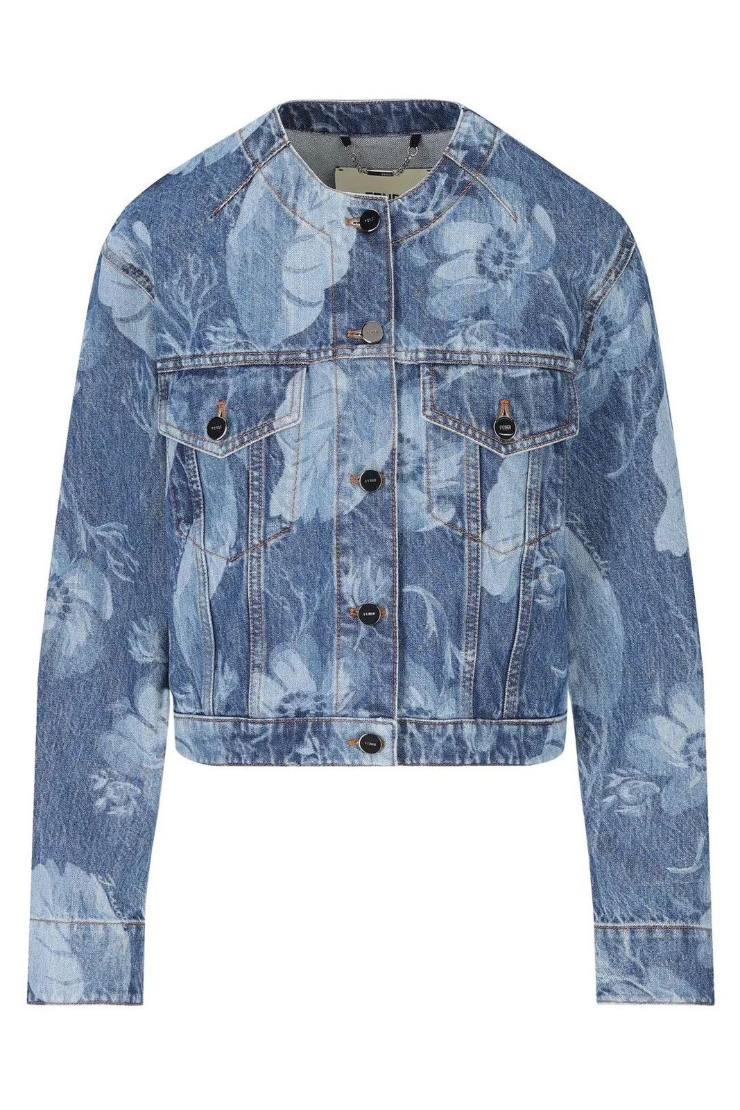 Fendi o1s1wg110526 Jacket in Blue Size M / US 6-8 / IT 42-44 - 1 Thumbnail