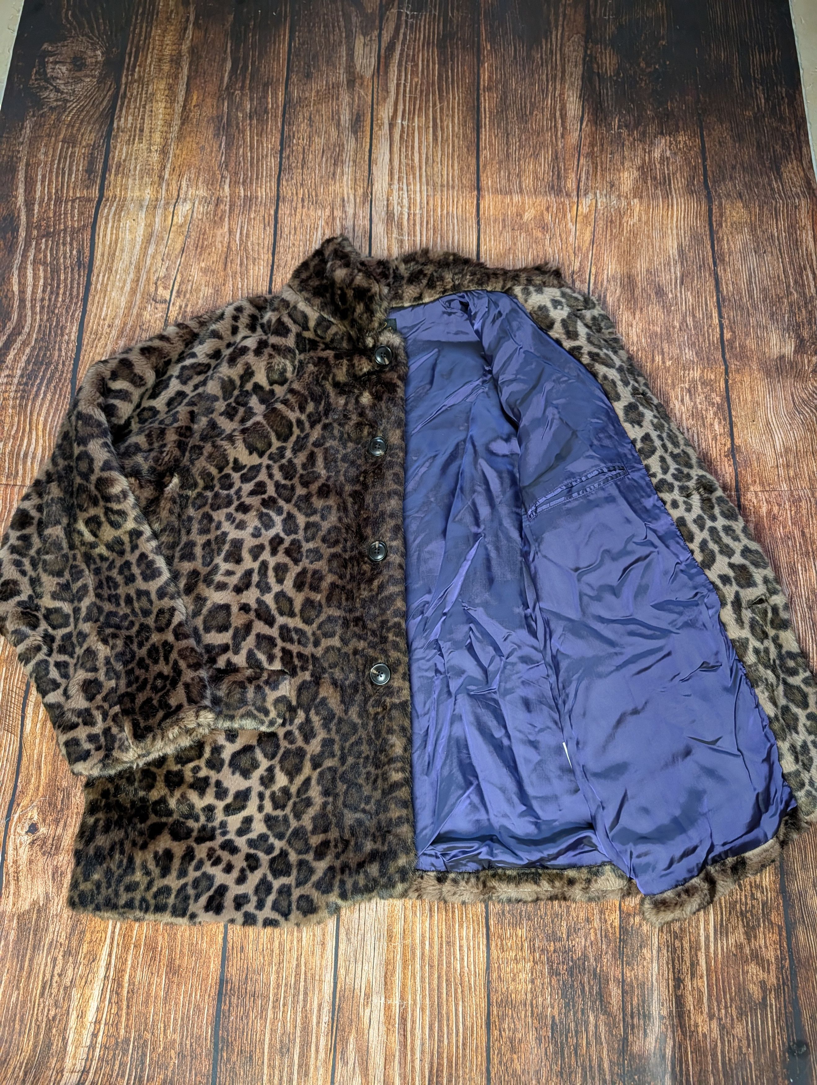Needles Needles faux fur leopard pattern jacket coat Size US M / EU 48-50 / 2 - 1 Thumbnail