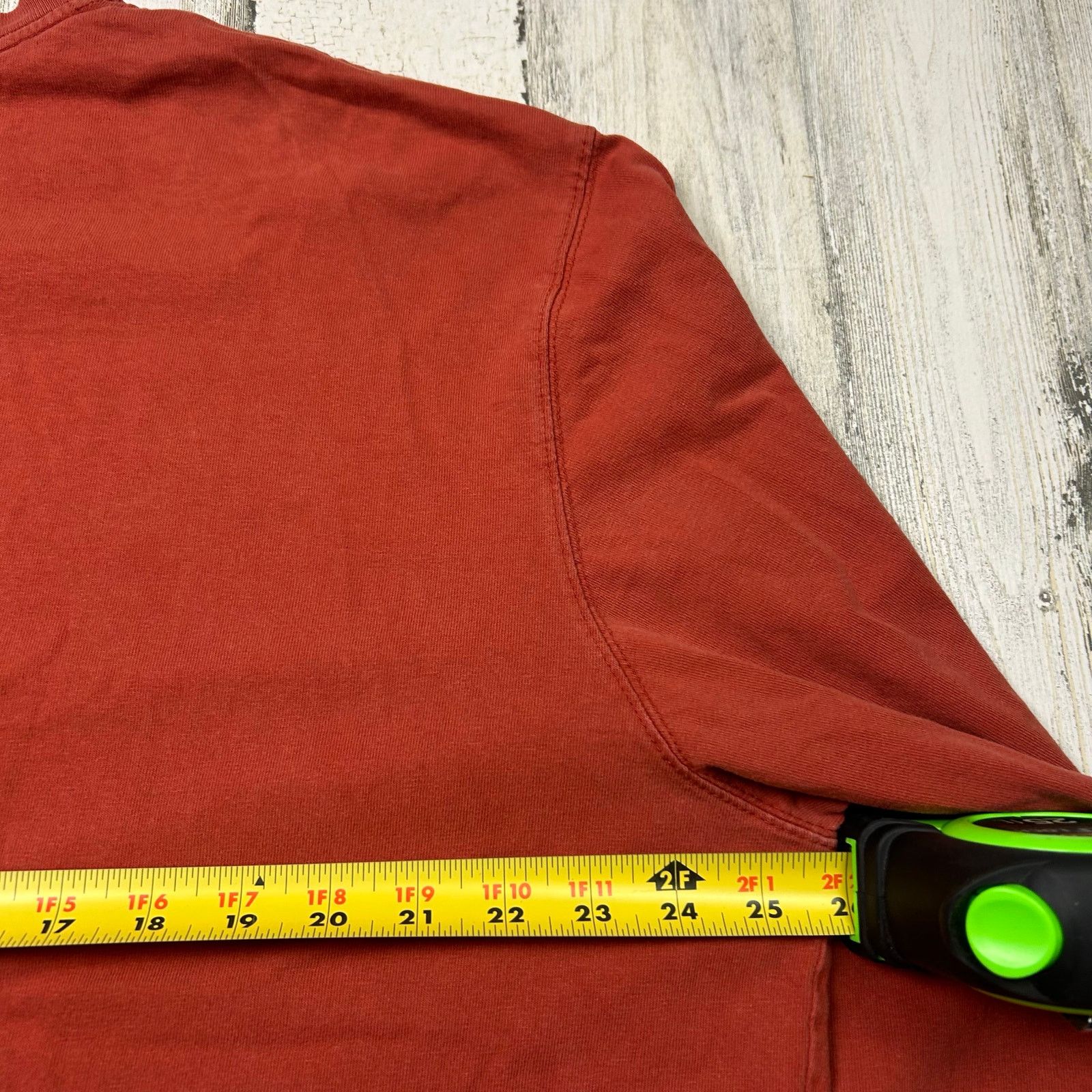 Carhartt Carhartt Long Sleeve Pocket Original Fit Dark Orange Tee Size US XL / EU 56 / 4 - 8 Thumbnail