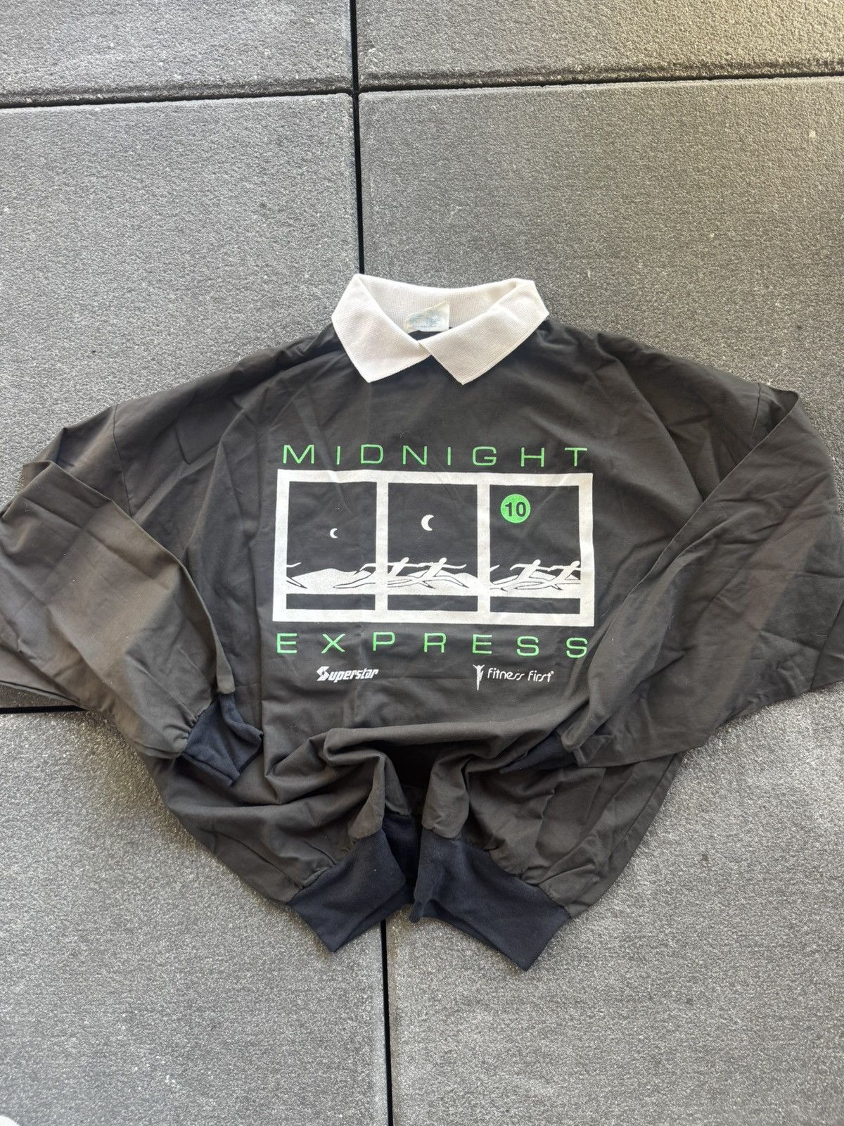 Vintage VINTAGE "MIDNIGHT EXPRESS" LS Size US L / EU 52-54 / 3 - 1 Thumbnail