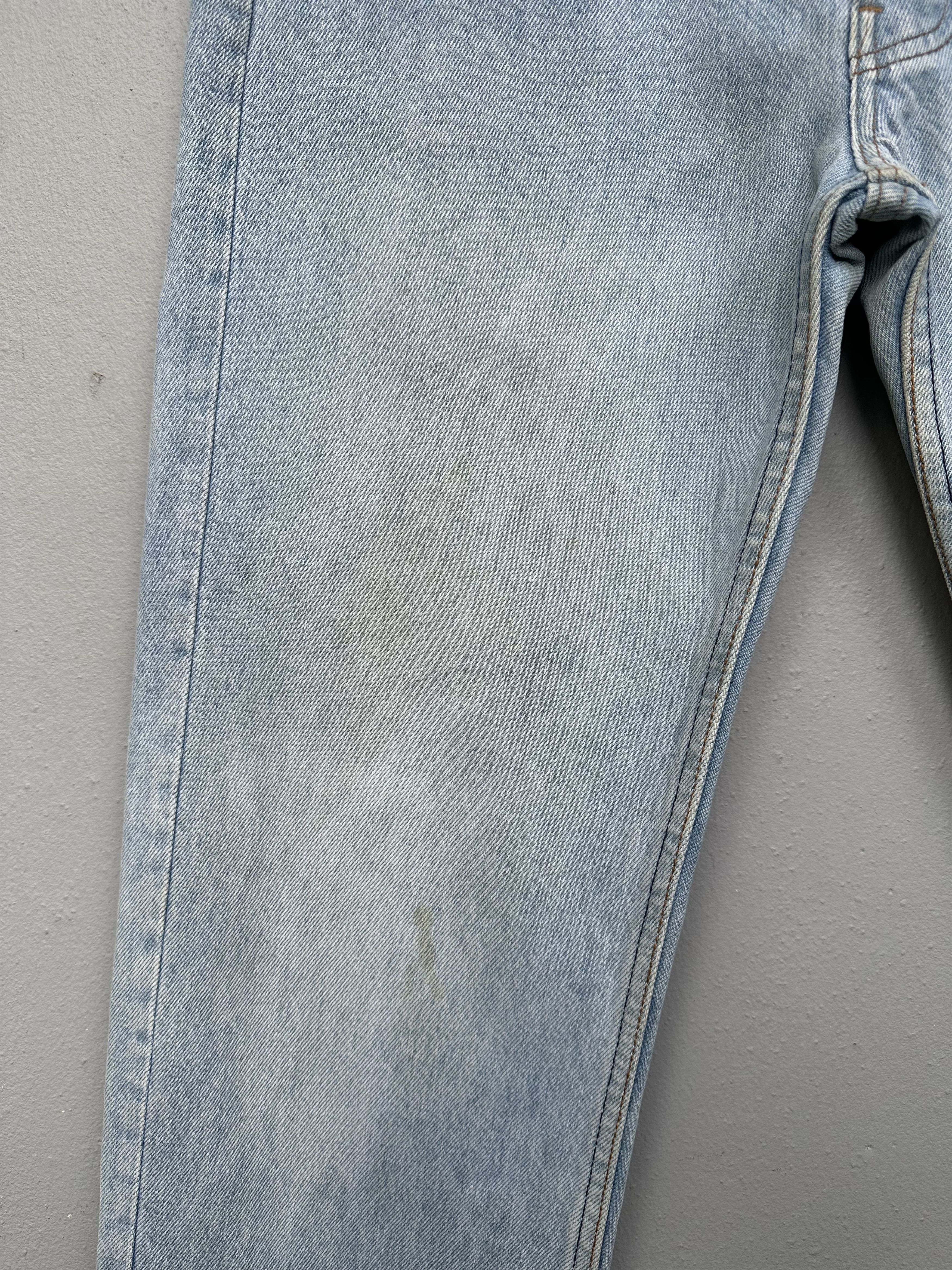 Levi's Vintage 1993 Levi's 501 Distressed Denim Jeans Size US 30 / EU 46 - 7 Thumbnail