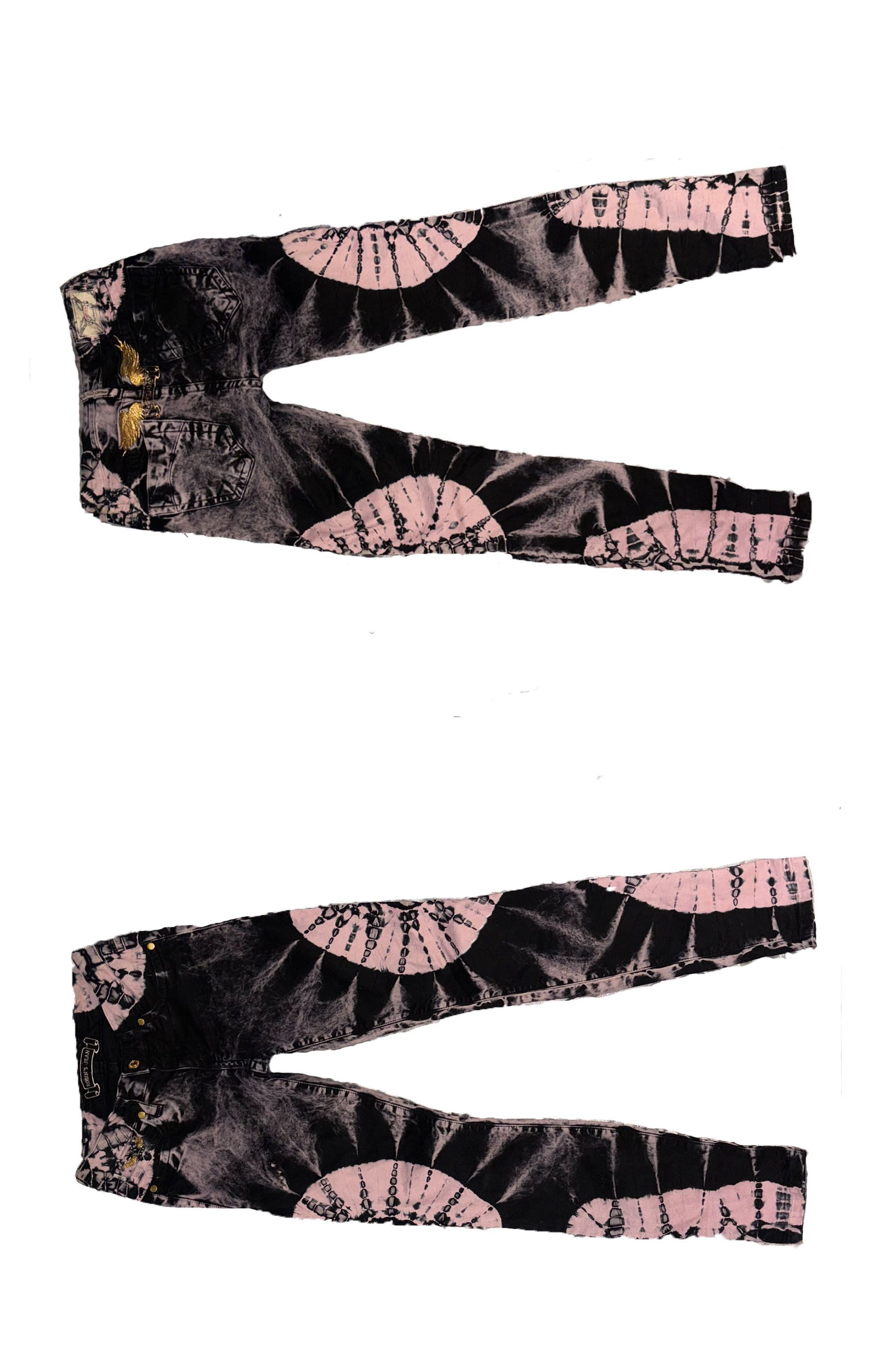 Robins Jeans ROBIN JEANS Gold Wings Tie Dye Size 25" / US 0 / IT 36 - 1 Thumbnail
