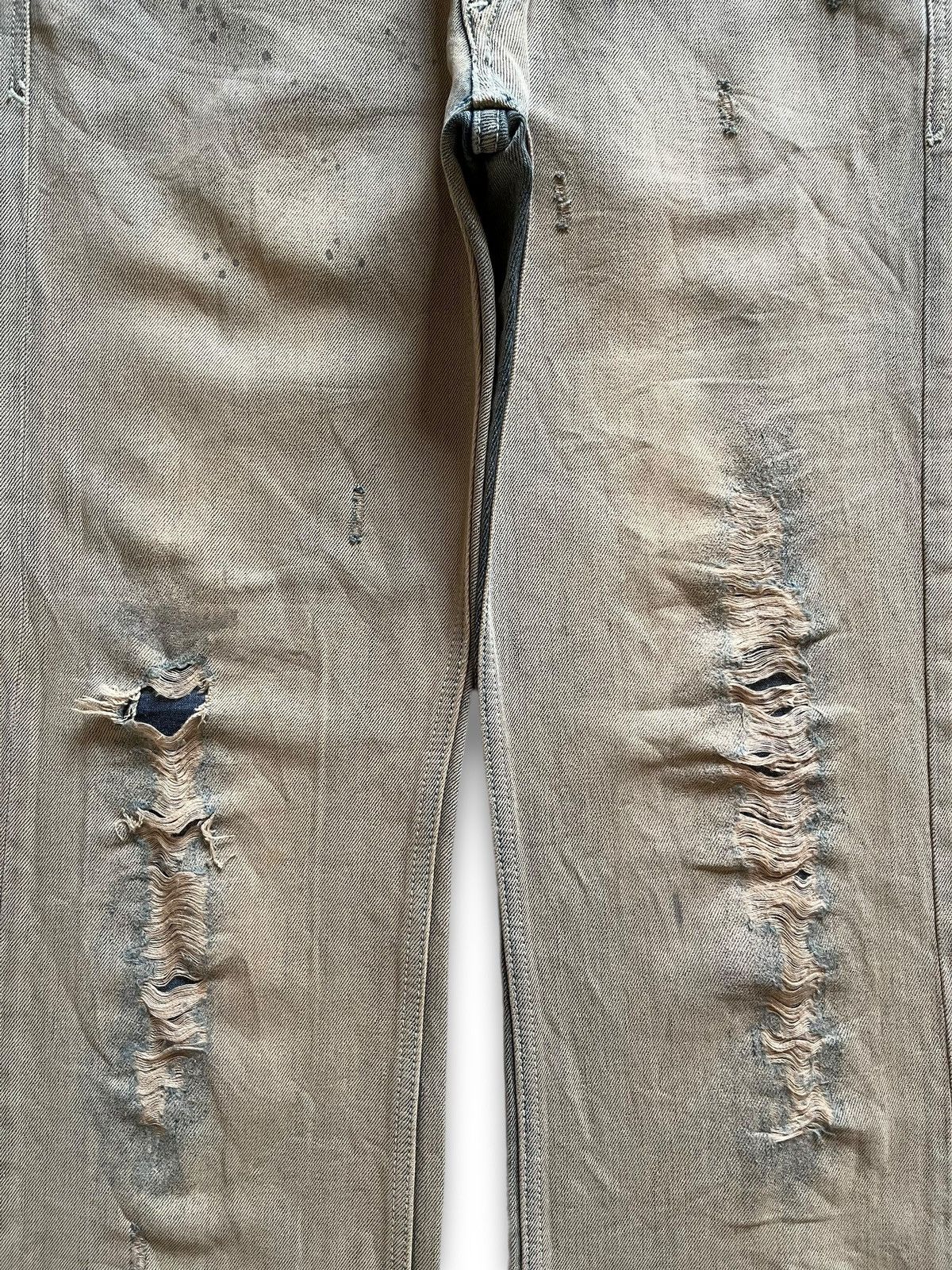 Diesel × Diesel Black Gold Vintage Diesel Viker Rusty Wash Distressed Loose Jeans Size US 32 / EU 48 - 5 Thumbnail