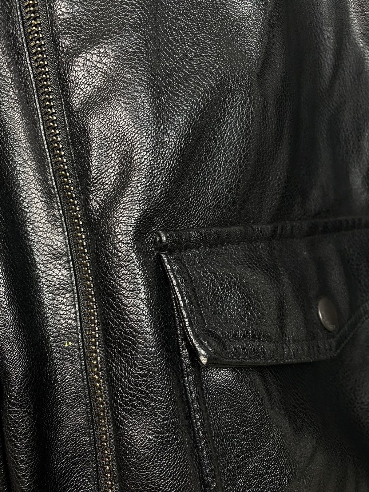 Tommy Hilfiger Rare Tommy Hilfiger Aviator Top Gun jacket Faux leather L Size US L / EU 52-54 / 3 - 9 Thumbnail