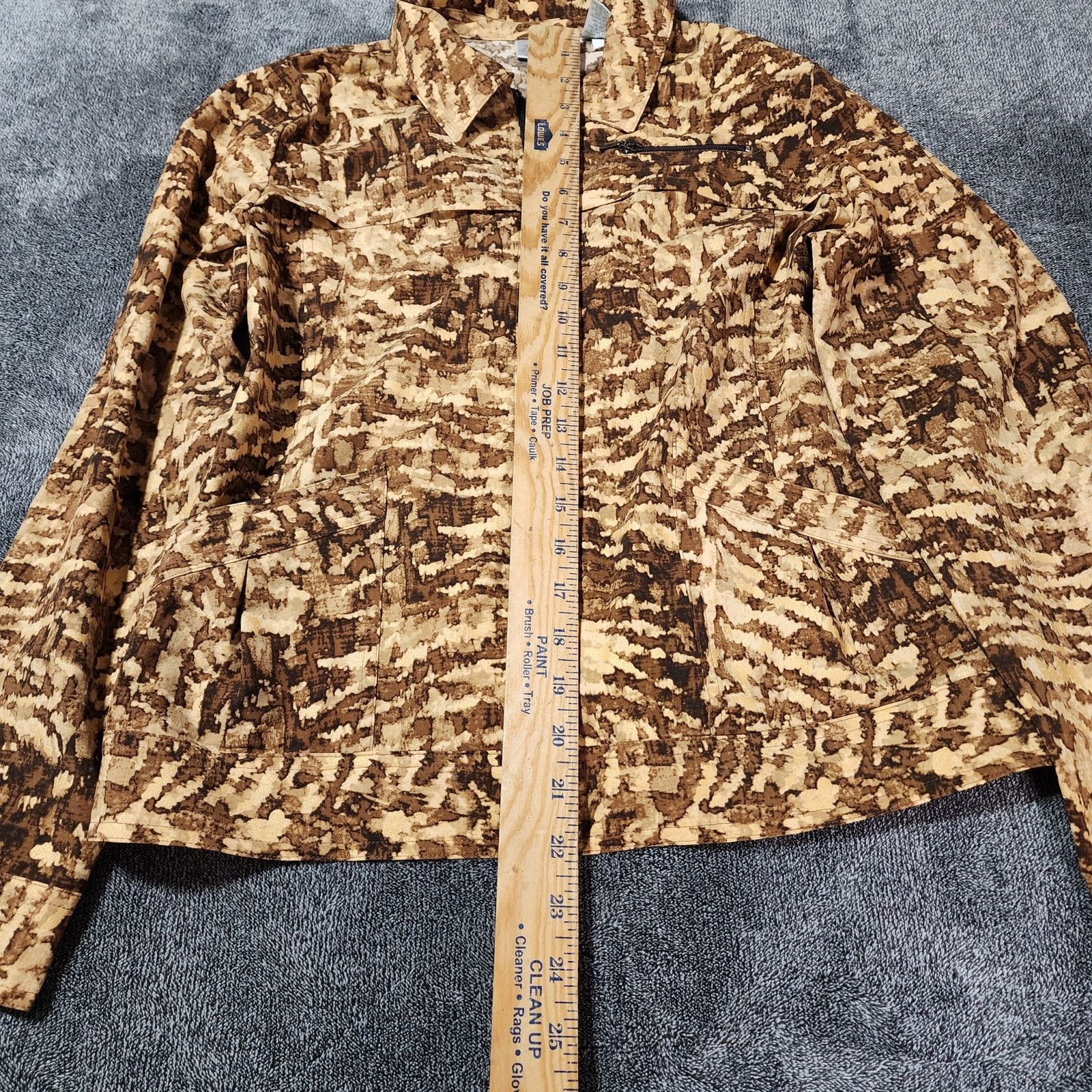 Chicos Chicos Zenergy Animal lightweight Full Zip Jacket Sz 0 2353 Size S / US 4 / IT 40 - 2 Thumbnail