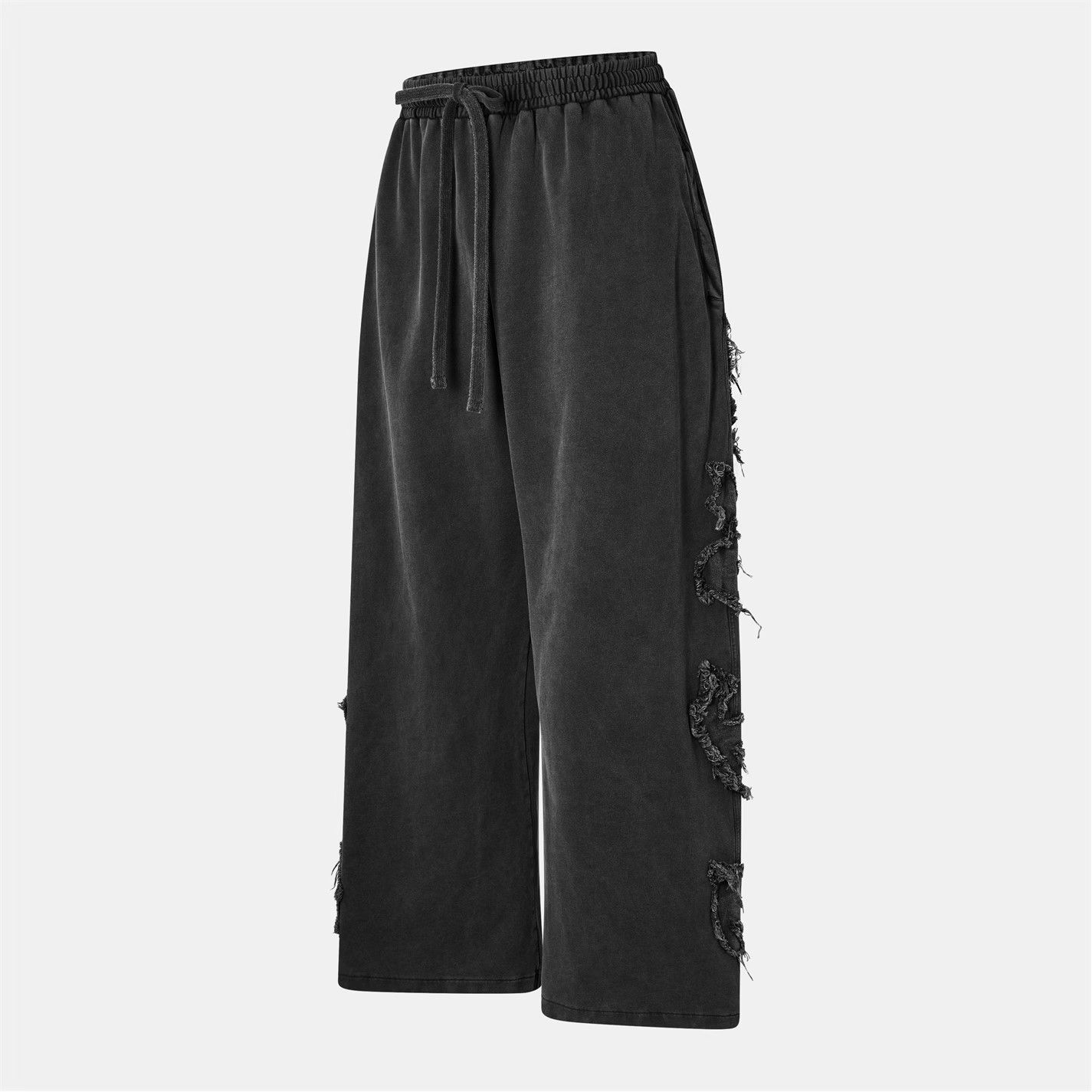 Acne Studios o1g2r1mq0825 Acne Goth Sweatpants & Joggers in Black Size US 30 / EU 46 - 7 Thumbnail