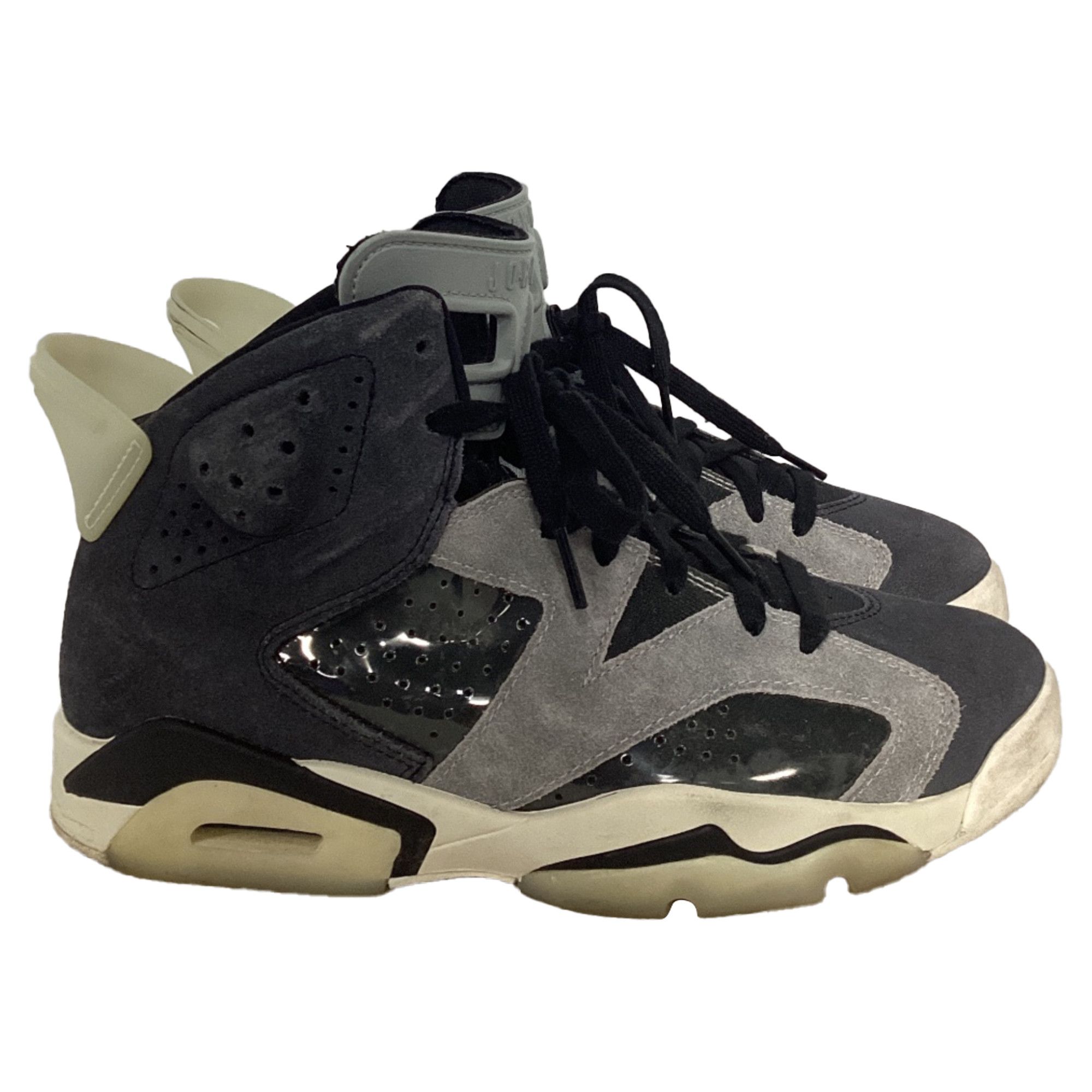 Nike Nike Air Jordan 6 Retro Tech Chrome Sneakers in Grey Suede Size US 8 / IT 38 - 1 Thumbnail