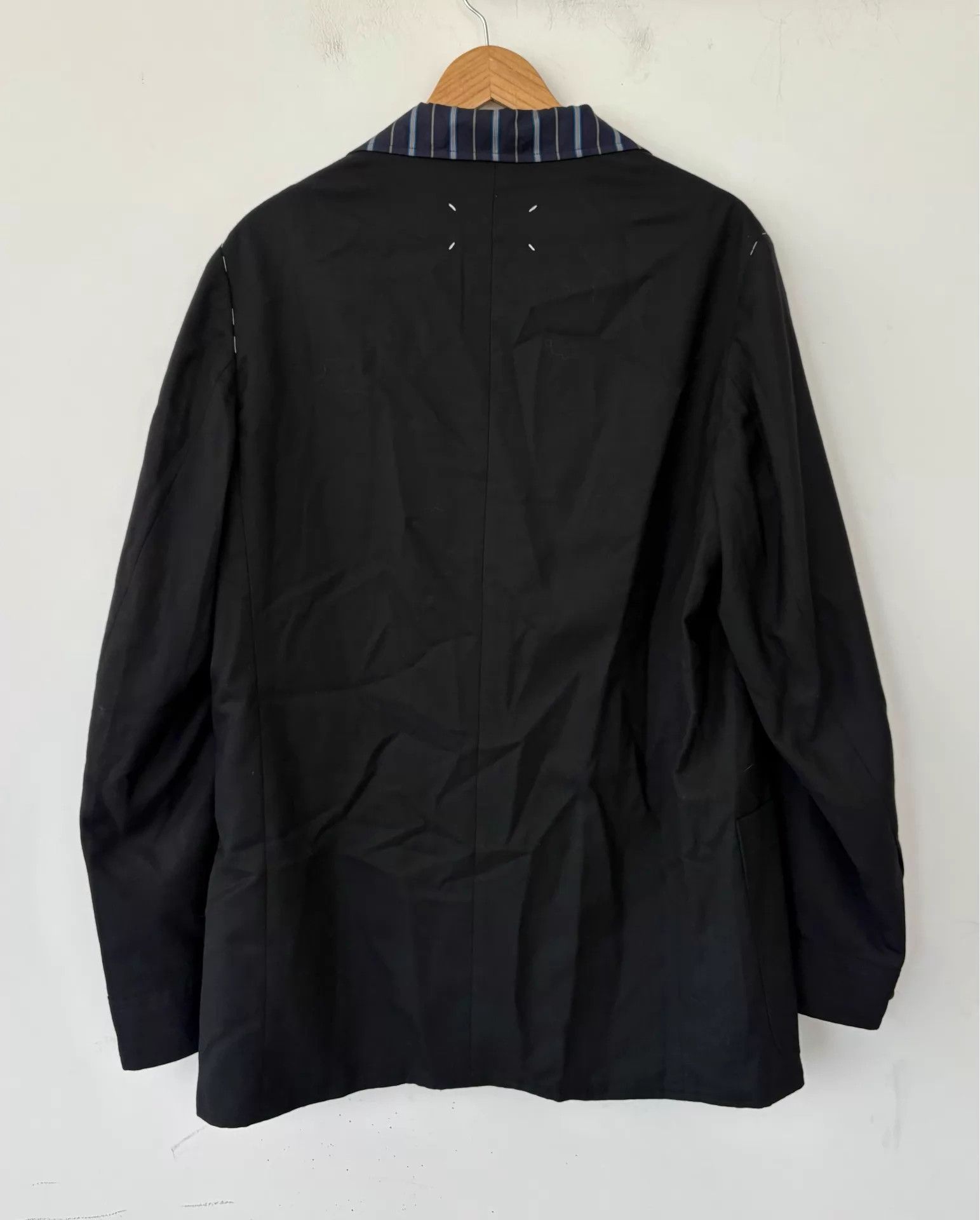 Maison Margiela Maison Margiela 21aw Wool Blend Reversible Blazer 50 (M) Size US M / EU 48-50 / 2 - 2 Thumbnail