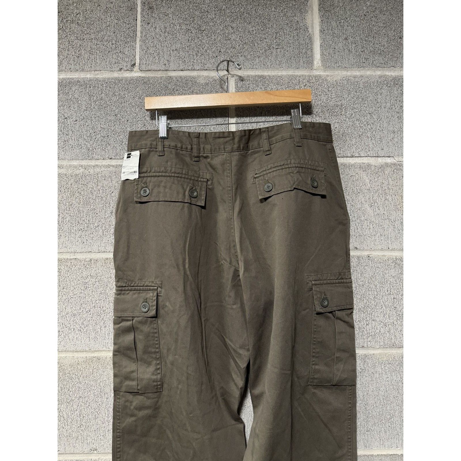 Vintage Vintage Y2K Arizona Baggy Green Cargo Pants Size US 36 / EU 52 - 4 Thumbnail