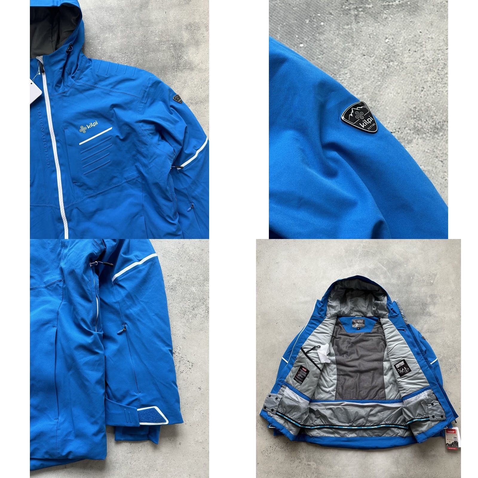 Vintage KILPI KILLY-M SKI JACKET BLUE MEN'S 3XL Jacket Men 3XL Blue Ski HOODED Full Zip Size US XXL / EU 58 / 5 - 8 Thumbnail