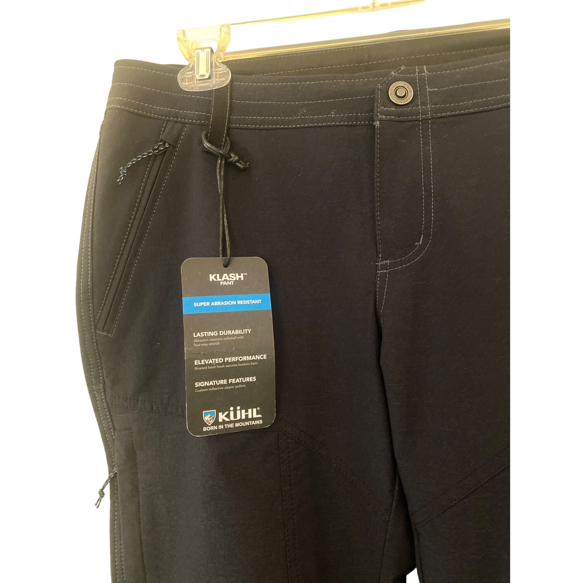 Kuhl NWT Kuhl Klash Softshell Pants Size 12 Short Black MSRP$139 Size 30" / US 8 / IT 44 - 6 Thumbnail