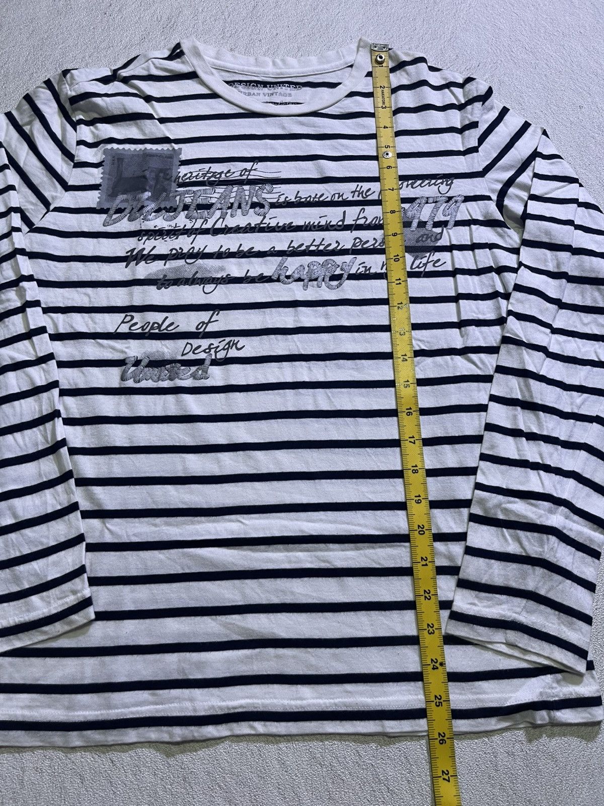 Hysteric Glamour VINTAGE Y2K DESIGN UNITED long sleeve tshirt Size US M / EU 48-50 / 2 - 7 Thumbnail