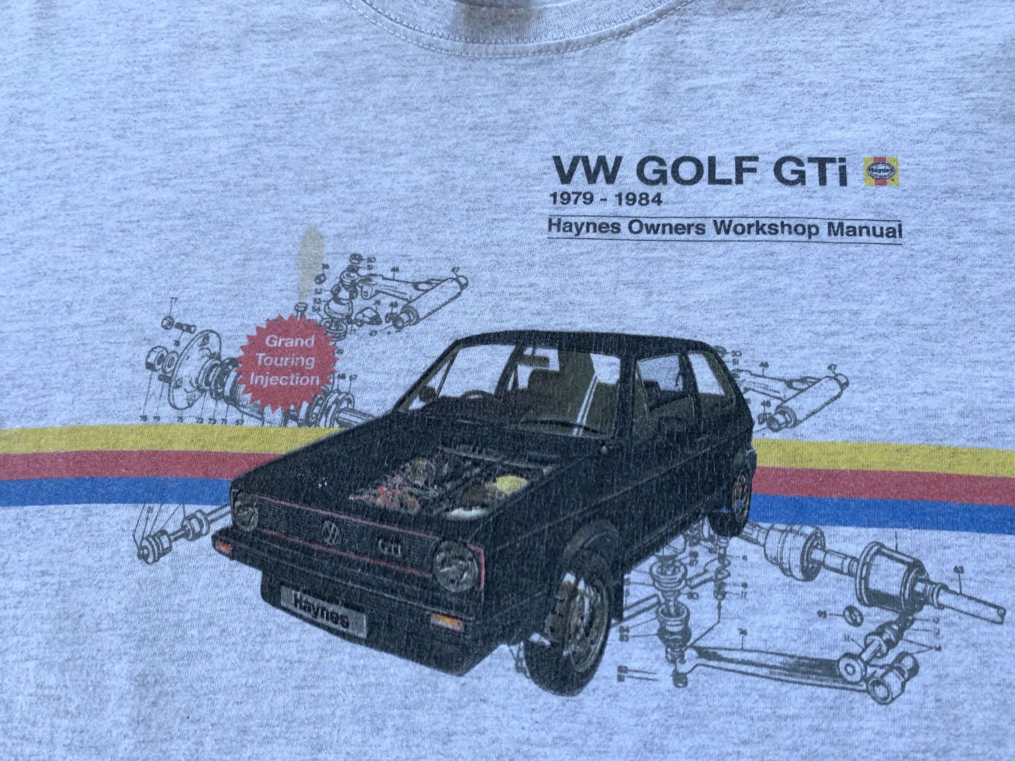 Fruit Of The Loom Rare Volkswagen Golf GTI Racing T-Shirt Vintage Size US XL / EU 56 / 4 - 5 Thumbnail