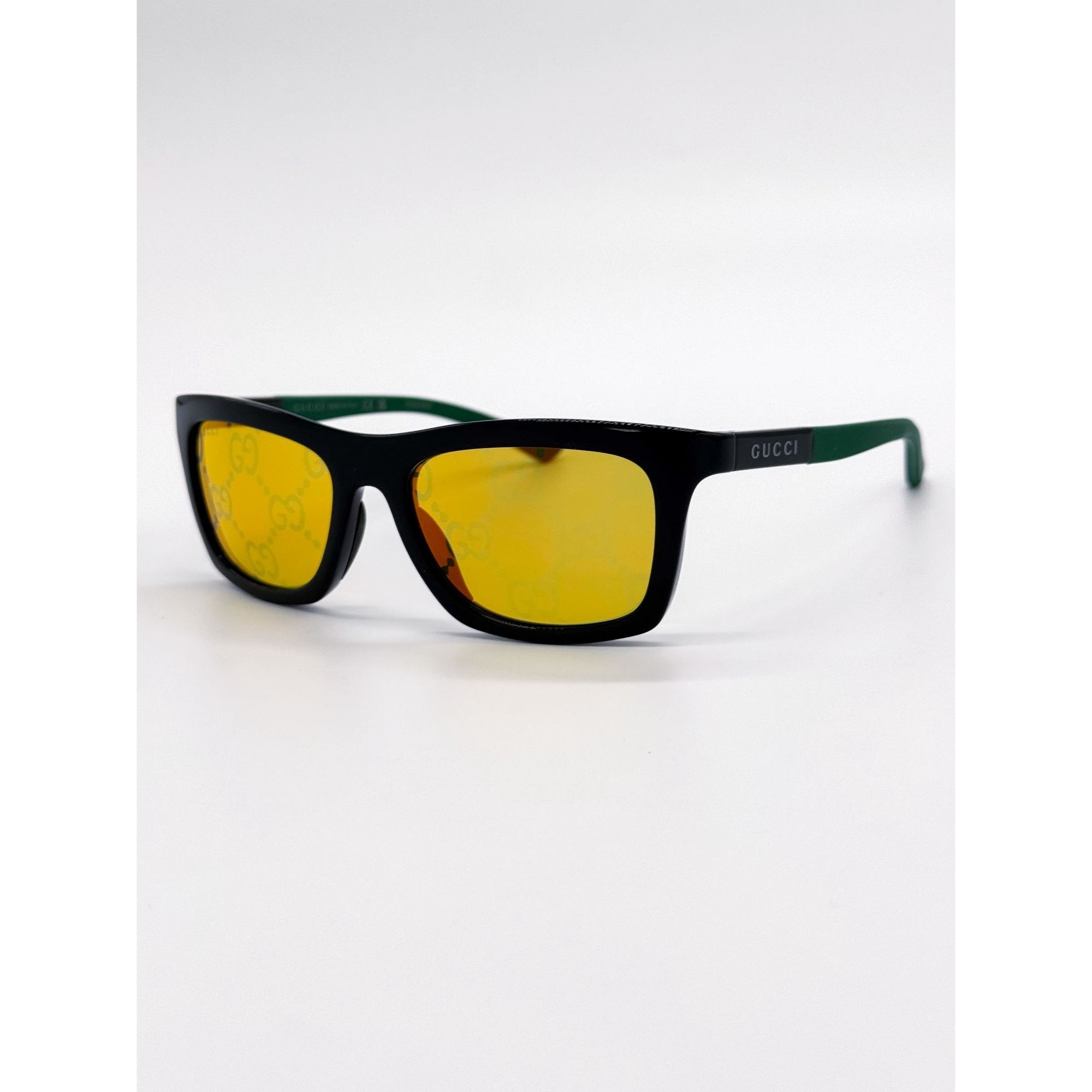 Gucci NEW GUCCI SUNGLASSES GG1735S 005 BLACK/GREEN UNISEX EYEWEAR Size ONE SIZE - 2 Thumbnail