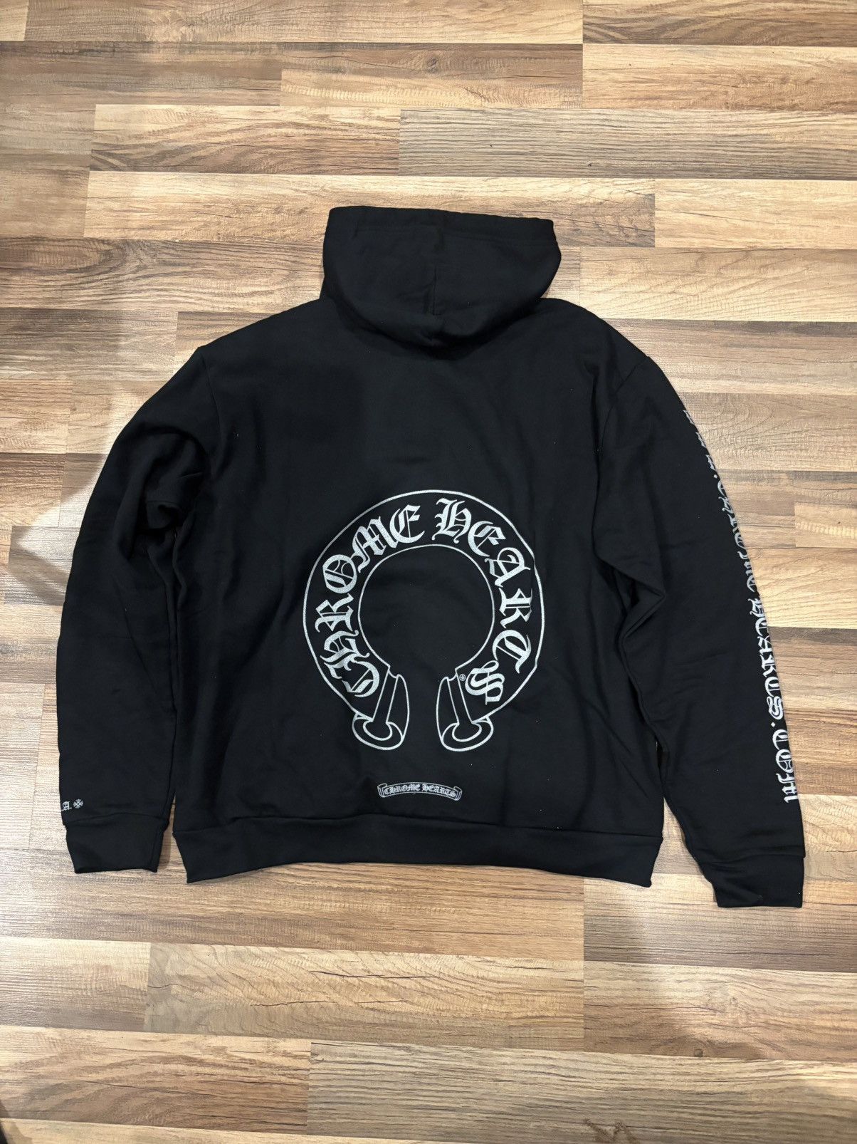 Chrome Hearts Chrome Hearts Glitter horseshoe hoodie Size US L / EU 52-54 / 3 - 2 Thumbnail