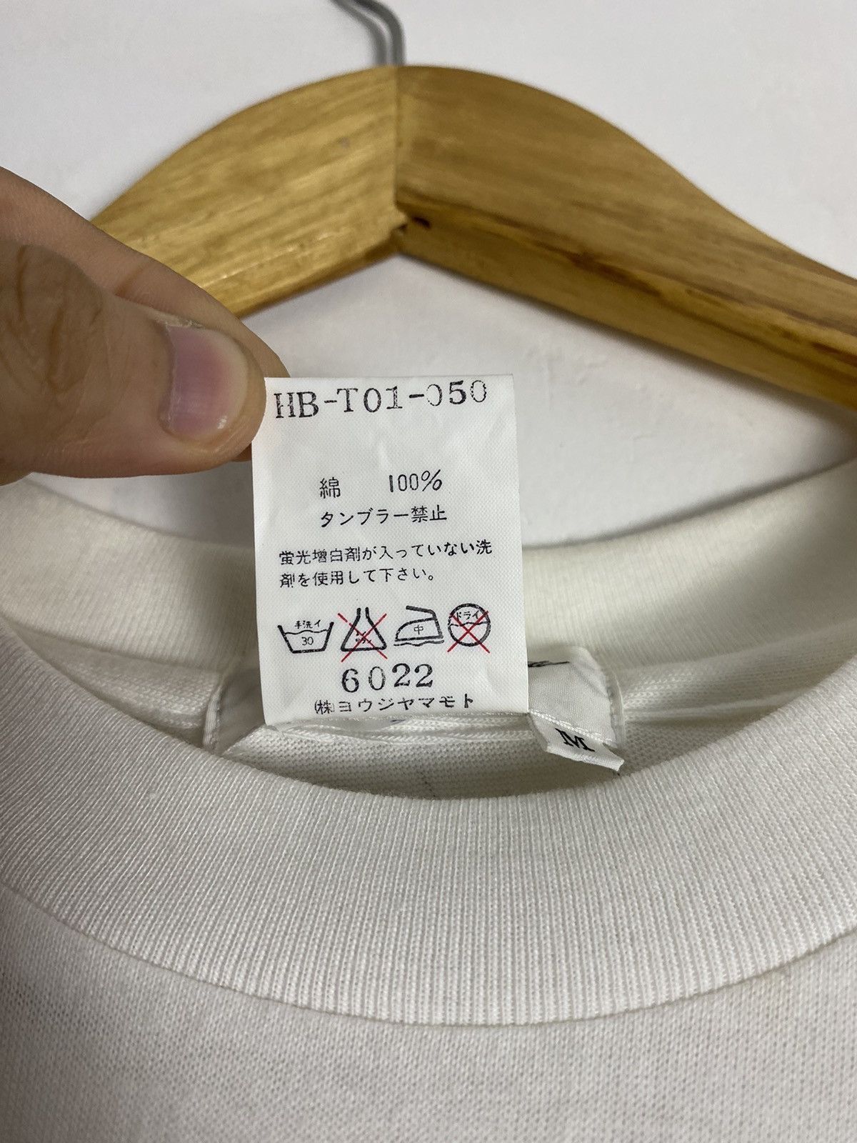 Yohji Yamamoto Yohji Yamamoto Oversized Tee Size US M / EU 48-50 / 2 - 8 Thumbnail