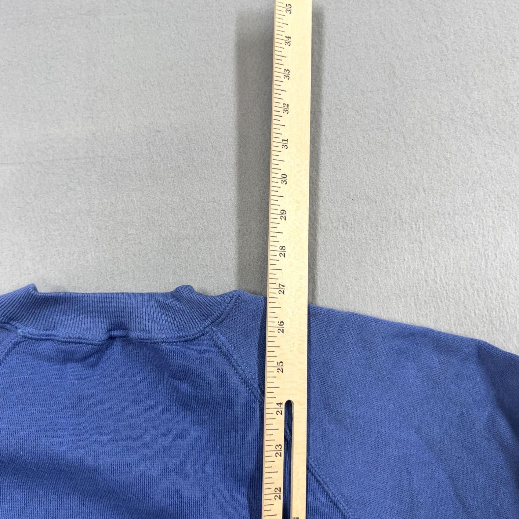 Jerzees VINTAGE Jerzees Sweatshirt Mens L Blue Raglan Crewneck 90s US Made Sweatshirt Men Blue Raglan Crewneck 90s Size US L / EU 52-54 / 3 - 8 Thumbnail