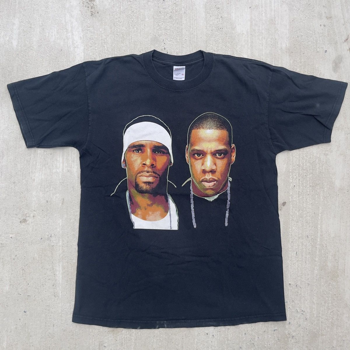 Rap Tees Vintage 2004 BEST OF BOTH WORLDS JAY Z RKELLY Tour Shirt Size US L / EU 52-54 / 3 - 1 Thumbnail