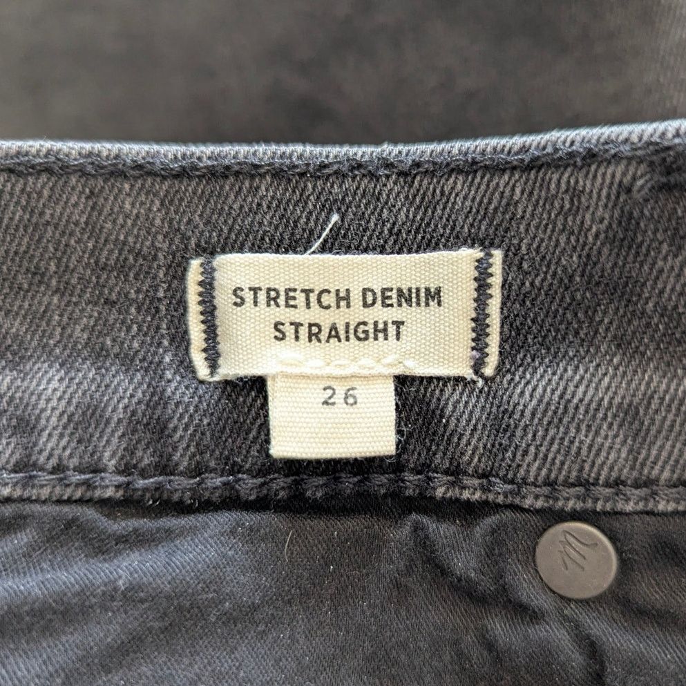 Madewell Madewell Stretch Denim Straight Ashcroft Wash Mini Skirt Size 26" / US 2 / IT 38 - 6 Thumbnail