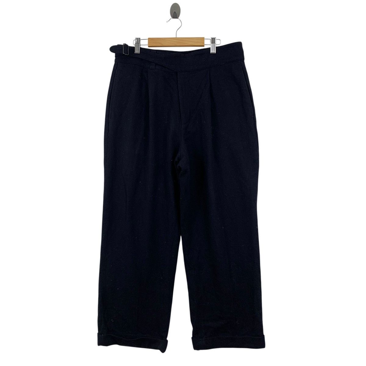 Uniqlo INES De La FRESSANGE x UNIQLO JapaneseBrand Baggy Wide Pants Size US 32 / EU 48 - 1 Thumbnail