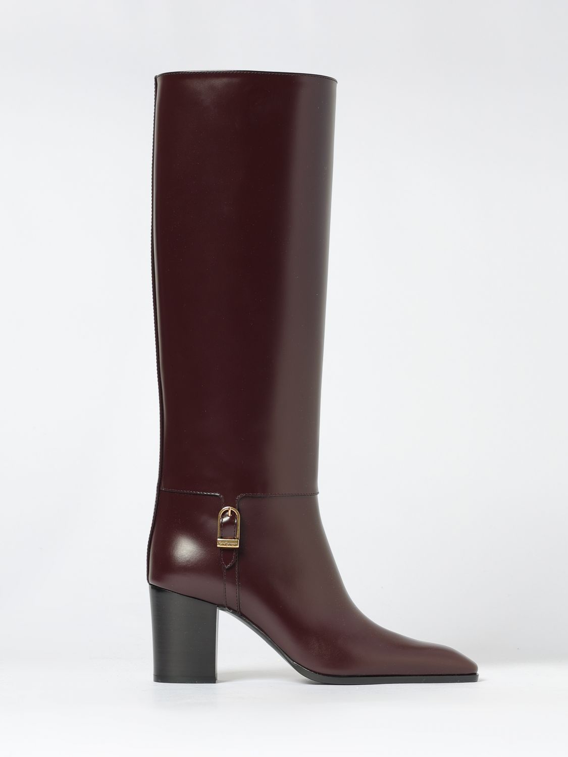 Saint Laurent Paris Saint Laurent Boots Woman Wine Size US 6 / IT 36 - 1 Thumbnail