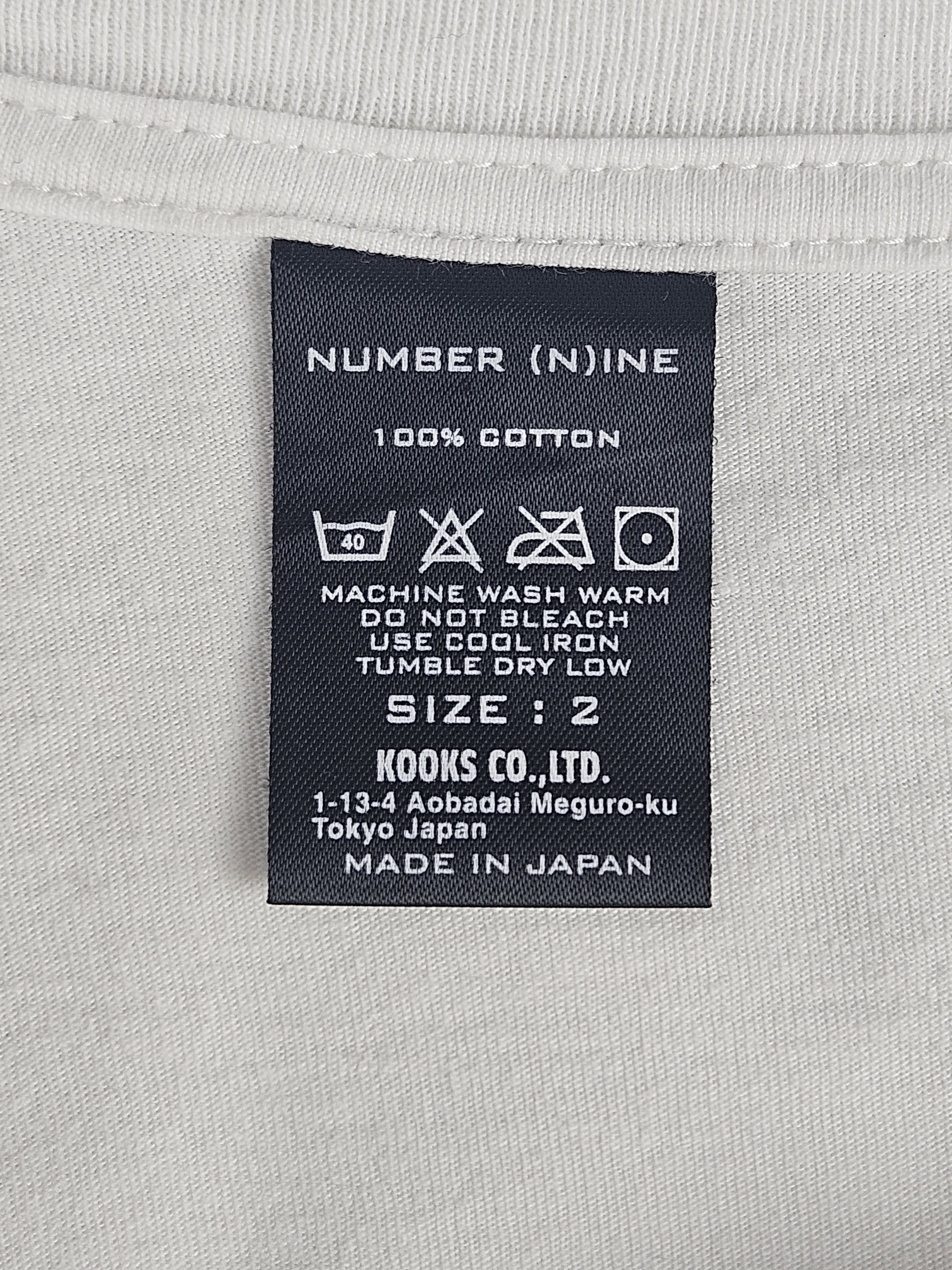 Number (N)ine Number Nine Bones shirt Size US M / EU 48-50 / 2 - 5 Thumbnail