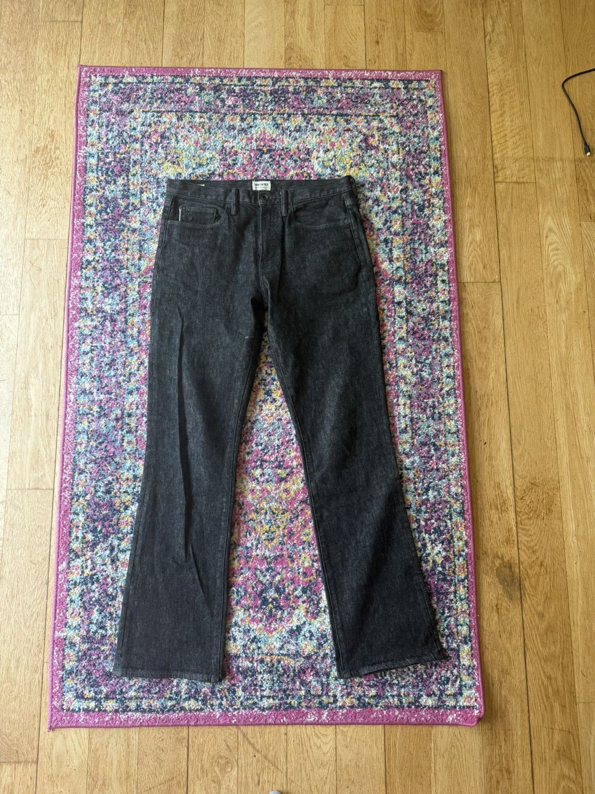 Todd Snyder Black bootcut denim Size US 32 / EU 48 - 1 Thumbnail
