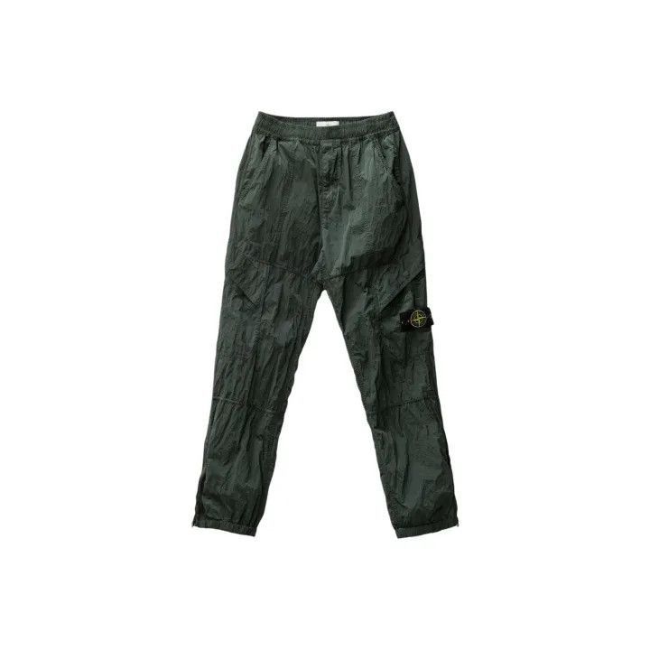 Stone Island Stone Island Green Logo Zip Casual Pants Size US 34 / EU 50 - 1 Thumbnail