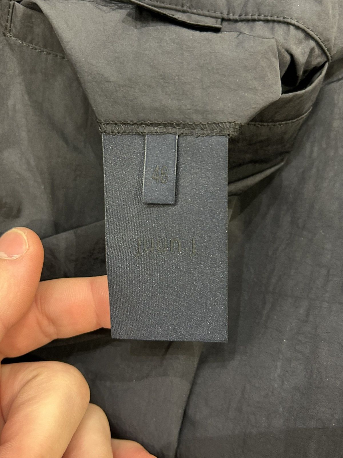 Juun.J Juun.J Nylon Zip Sweatpants - Black Size US 30 / EU 46 - 4 Thumbnail