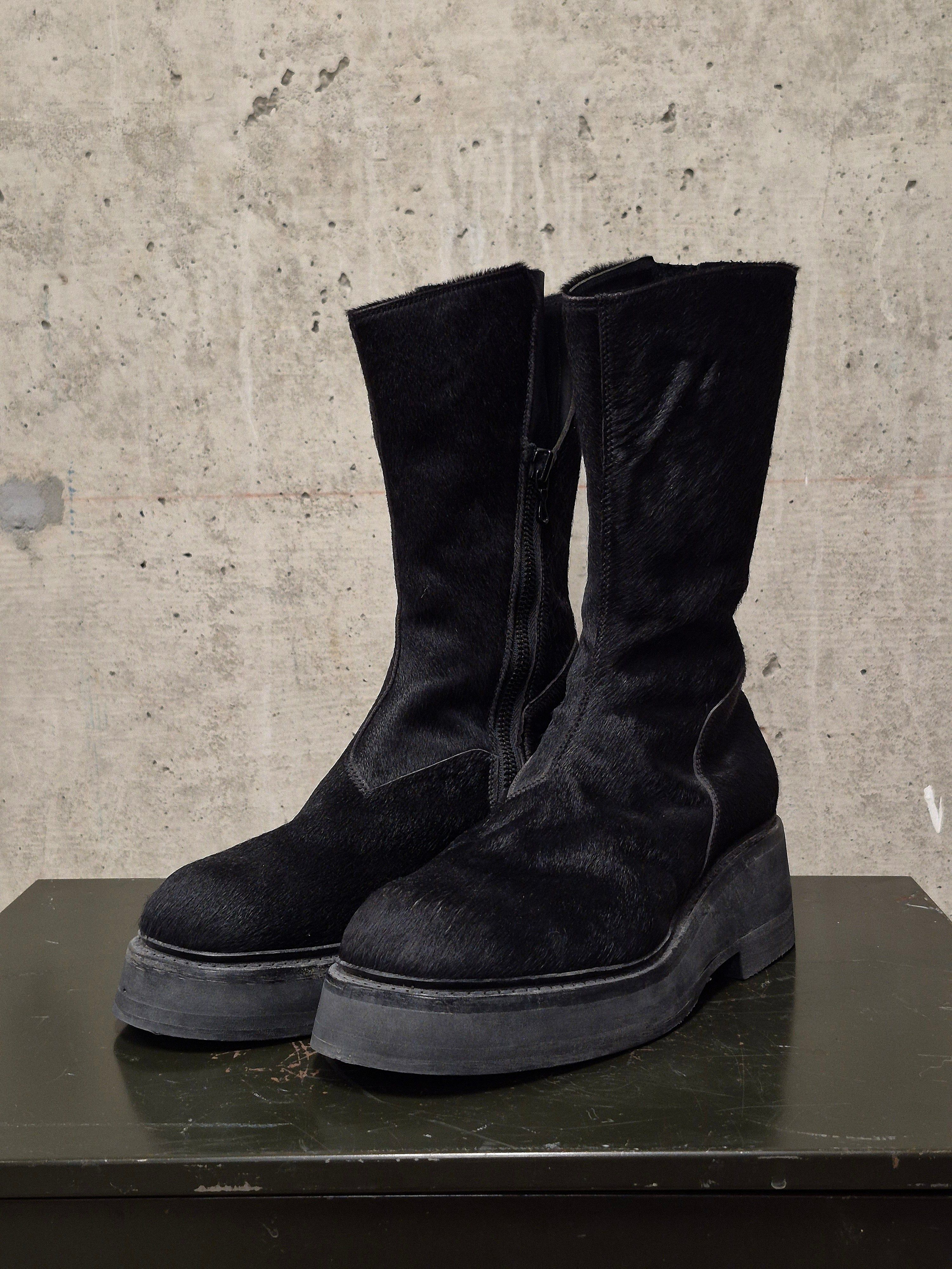 Julius × SIVA Julius X Siva Spiral Zip Boots | Grailed