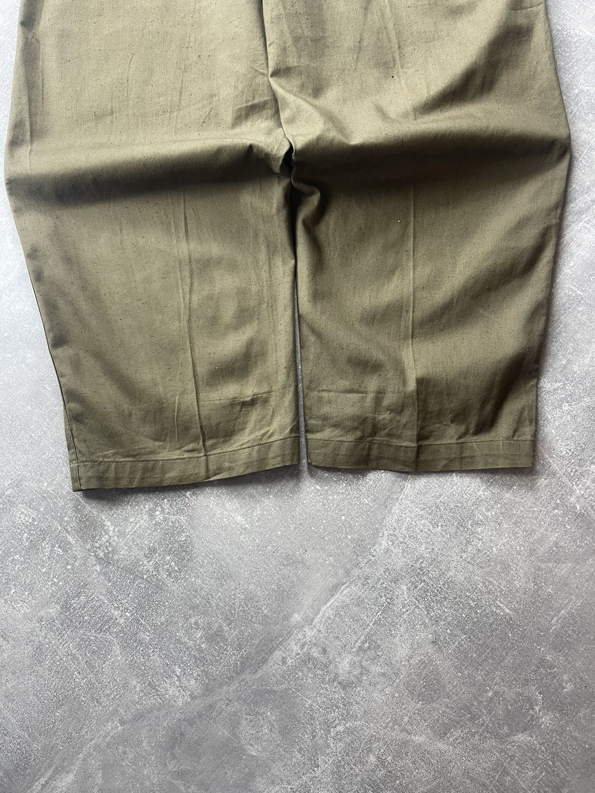 Other Vintage USSR Field Pants M39 Infantry Military Uniform Green Size US 36 / EU 52 - 13 Thumbnail