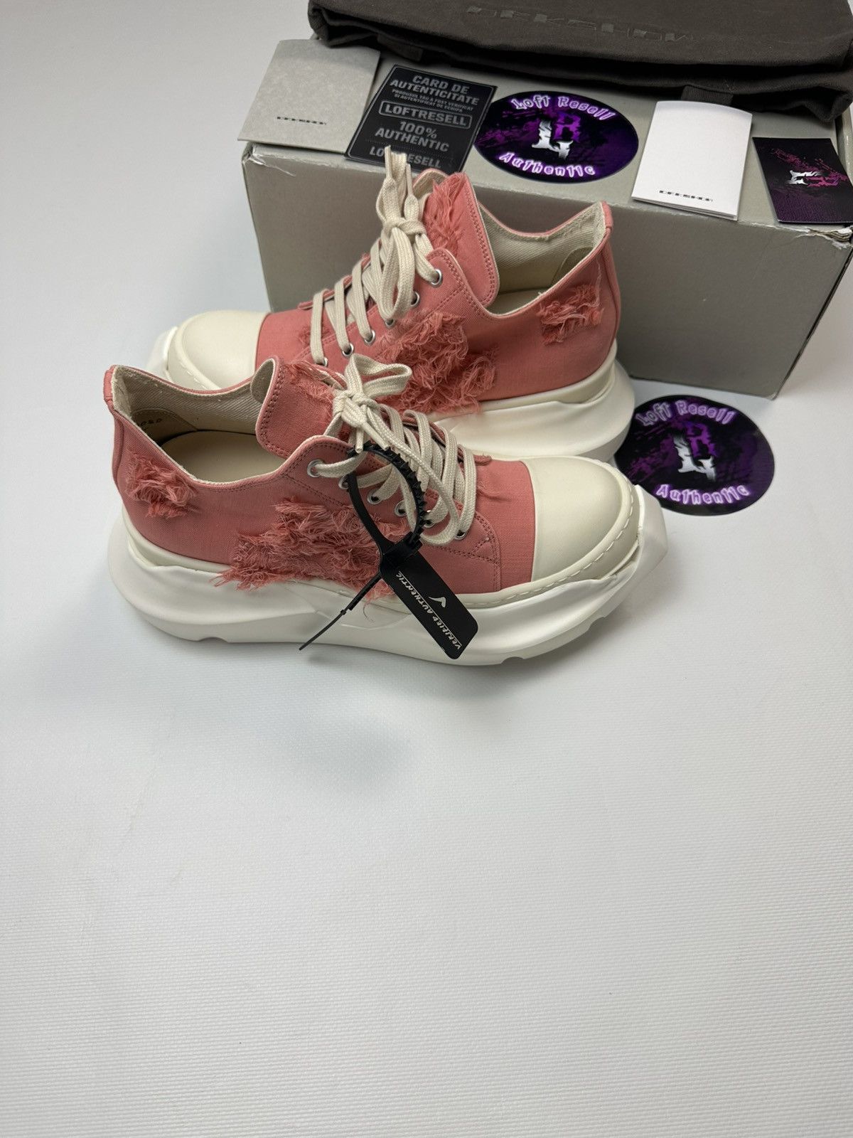 Rick Owens Drkshdw RICK OWENS DRKSHDW PINK size 40,5 fit 40,5/41/41,5 Size US 6.5 / EU 39-40 - 3 Thumbnail