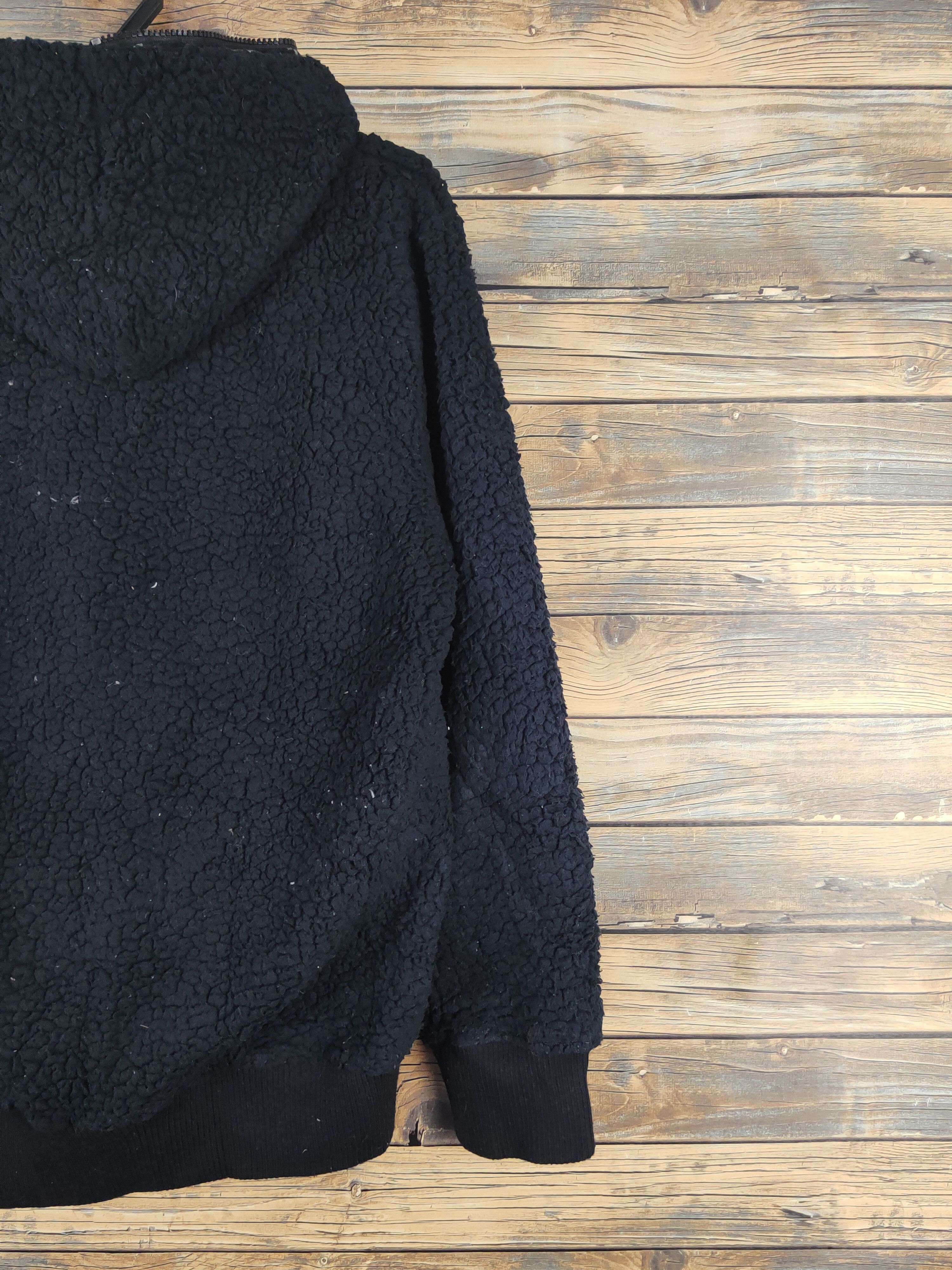 Japanese Brand × Vintage Commontage Garments Black hoodie fleece Sweaters #W1652 Size US L / EU 52-54 / 3 - 9 Thumbnail