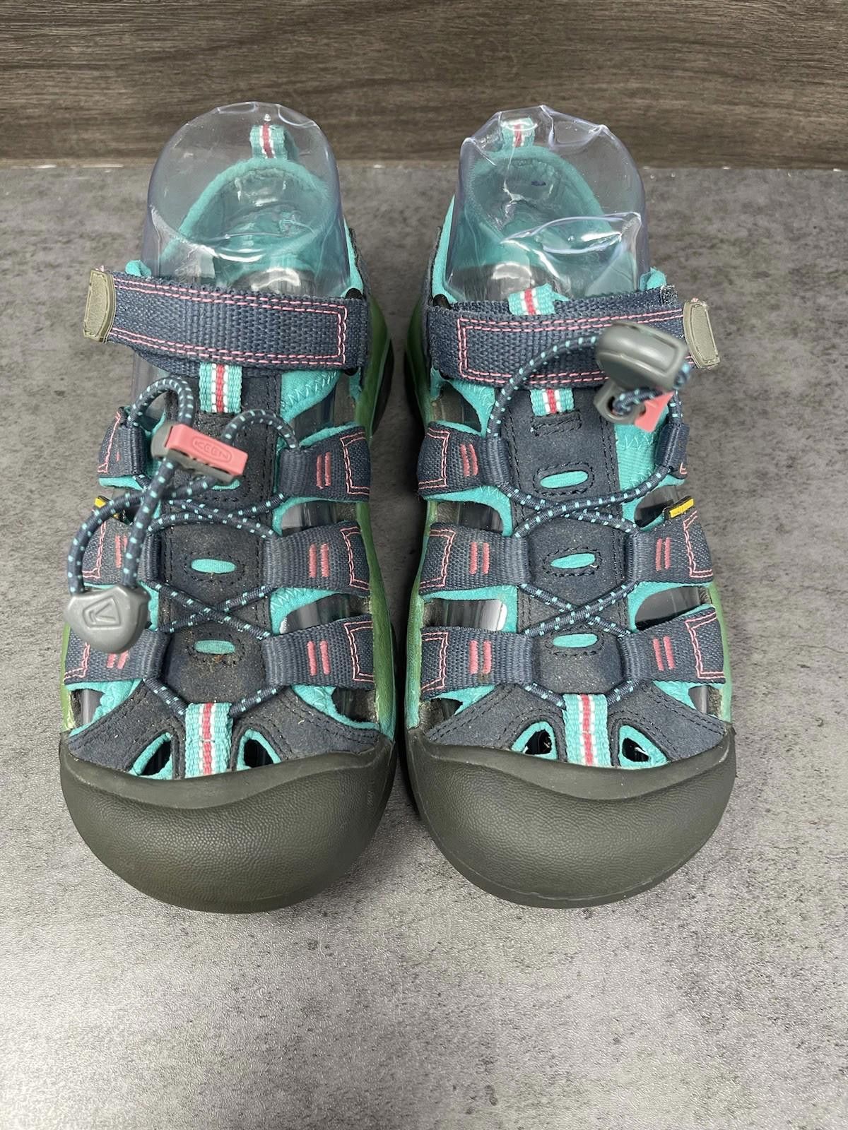 KEEN KEEN Newport H2 Sandals Kids Size 3 Blue Pink Closed Toe Size US 5 / EU 37 - 3 Thumbnail