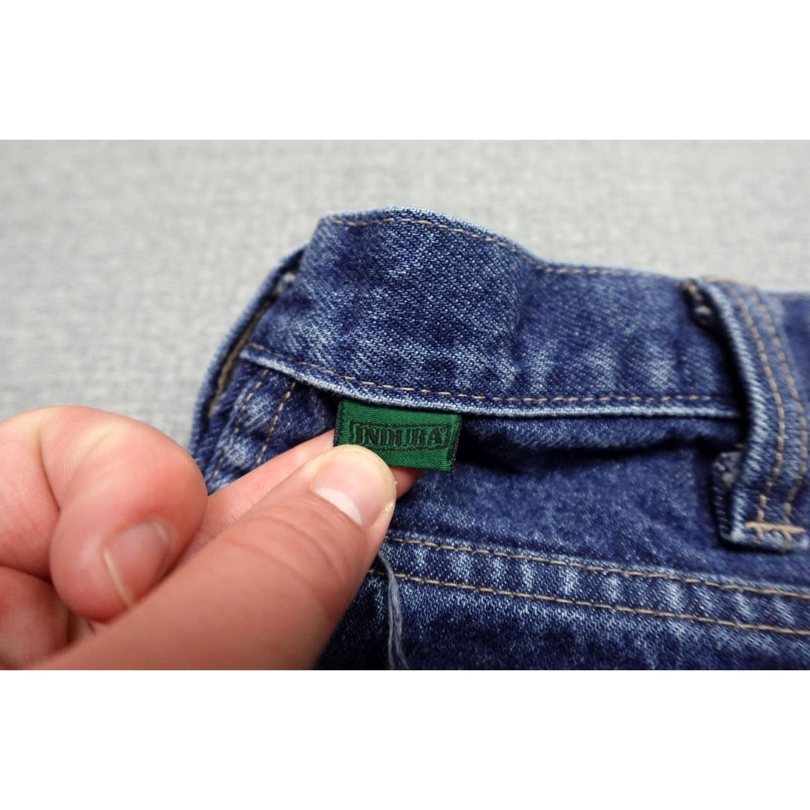 Dickies Dickies FR Jeans Mens 38x30 Blue Wash Denim Relaxed Straight Flame-Resistant Jeans 5-Pocket Dickies FR Size US 38 / EU 54 - 3 Thumbnail