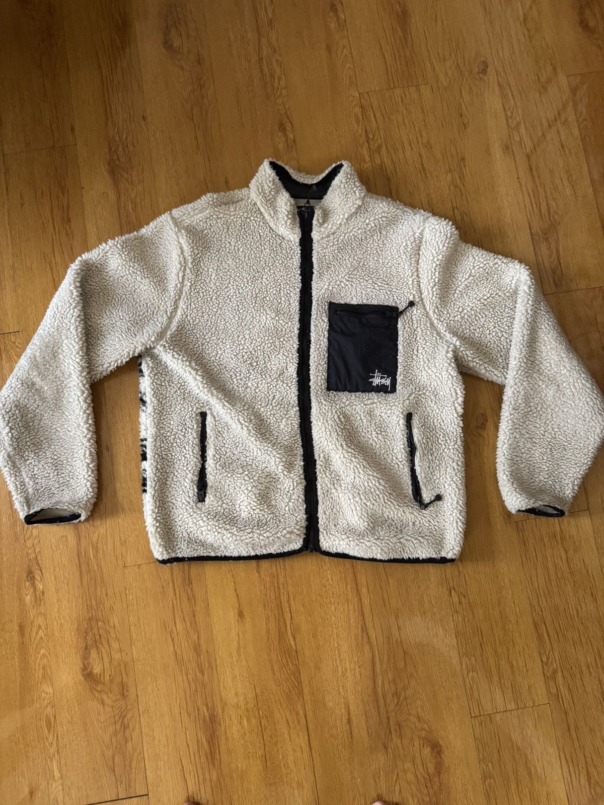 Stussy Stussy Venus Sherpa Jacket Size US XL / EU 56 / 4 - 1 Thumbnail