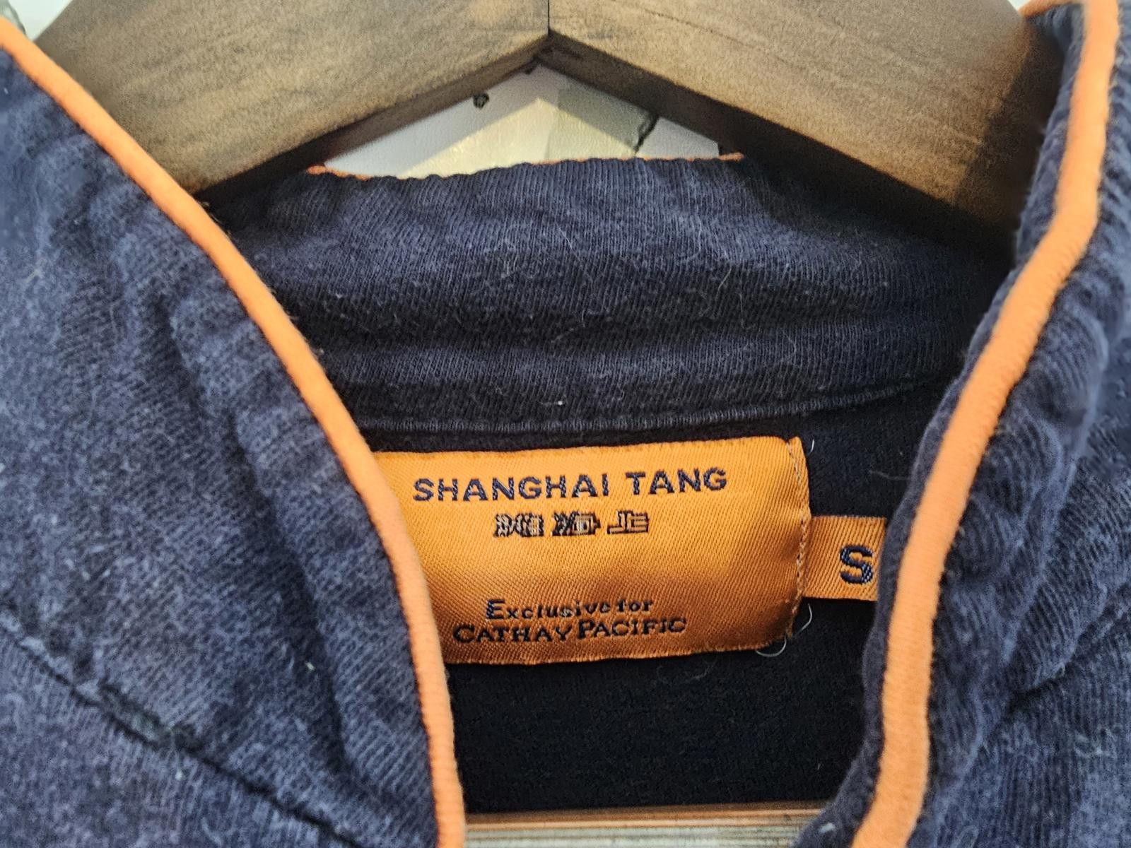 Shanghai Tang Shanghai Tang Top Blue Womens Size S Pajamas Cathay Pacific Size ONE SIZE - 2 Thumbnail