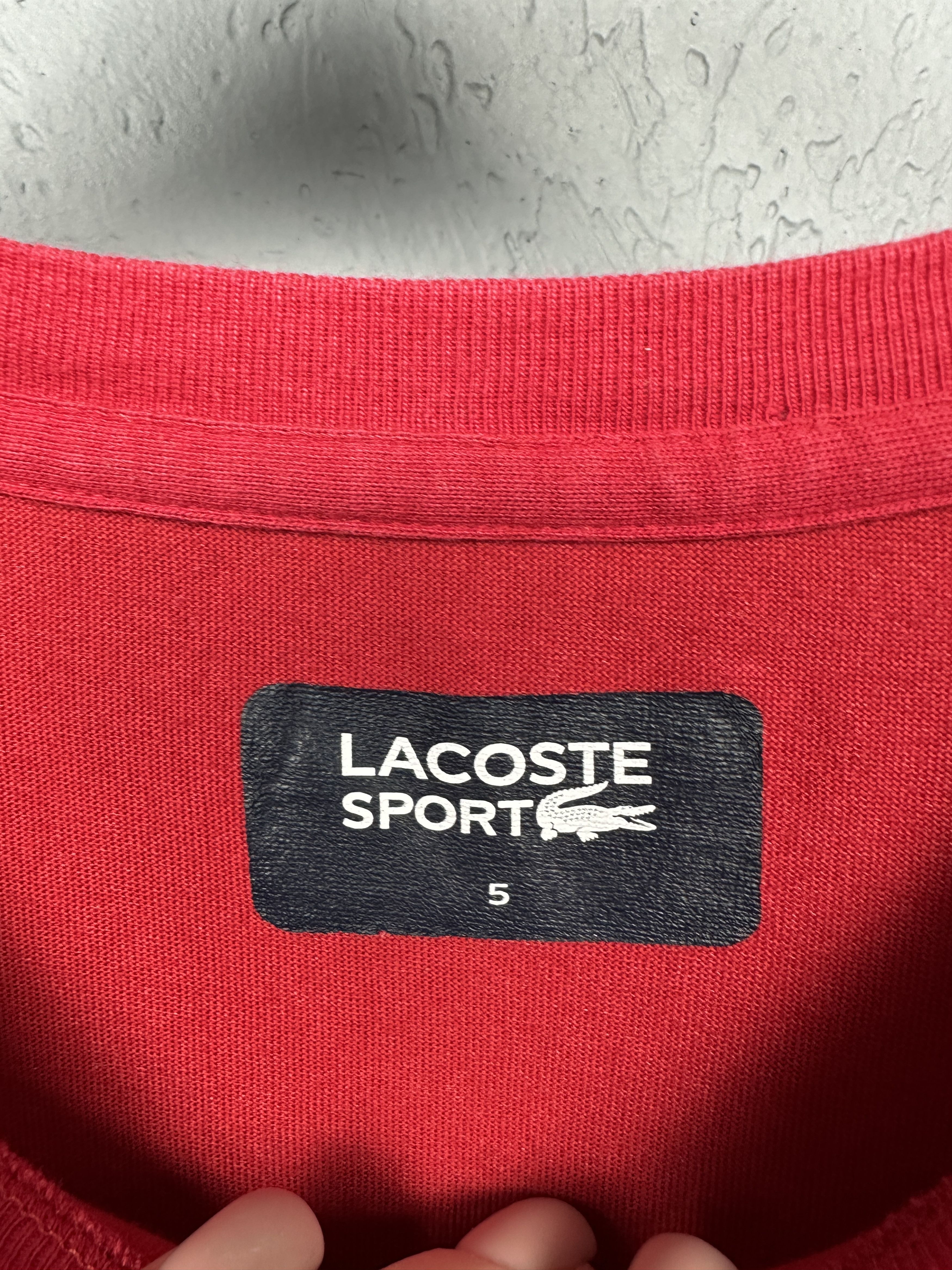 Lacoste × Vintage Lacoste Vintage Mens Crew Neck T-Shirt Size US L / EU 52-54 / 3 - 4 Thumbnail