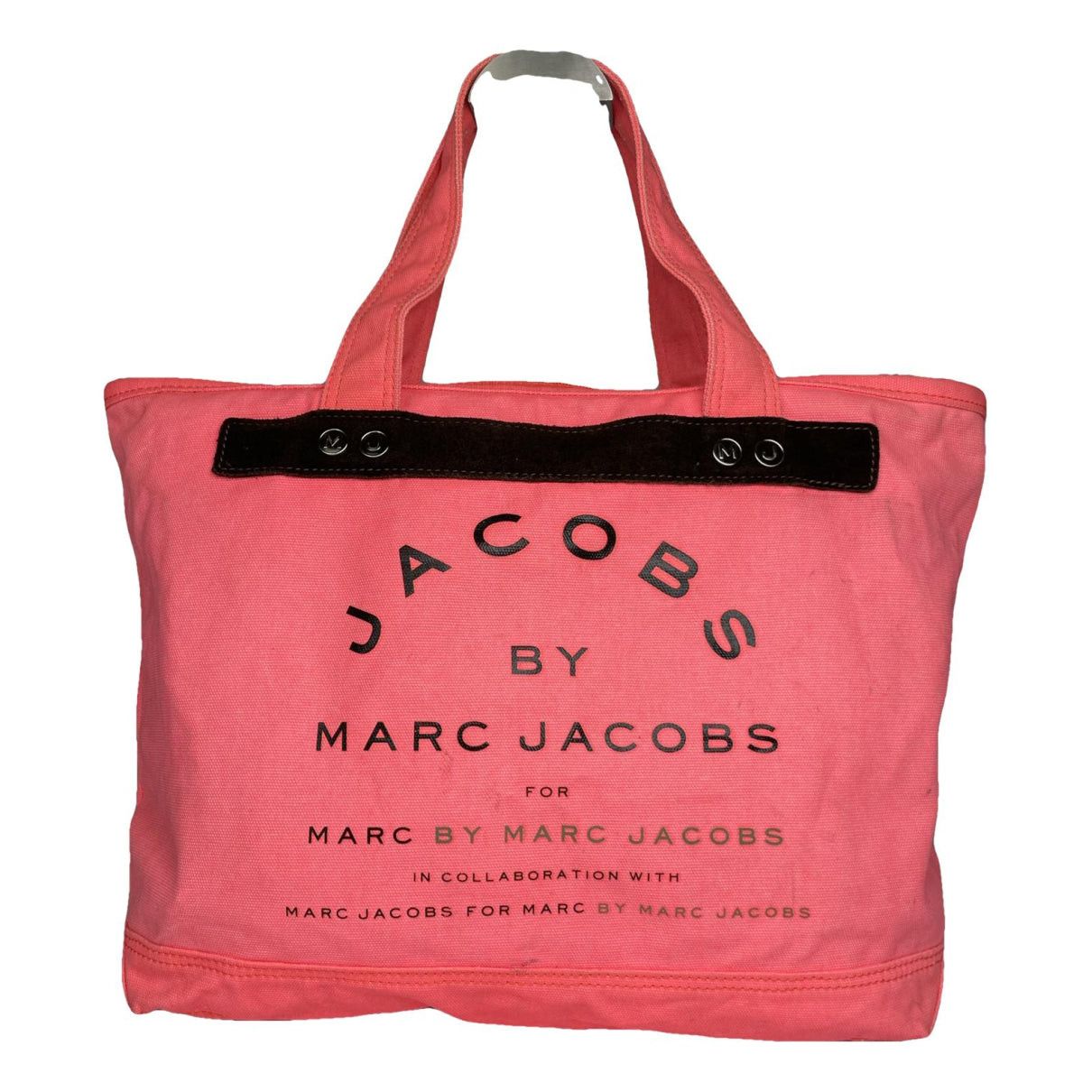 Marc by Marc Jacobs Pink Cotton Handbag Size ONE SIZE - 1 Thumbnail