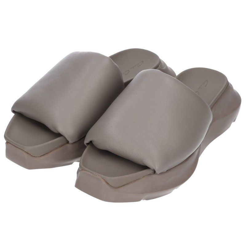 Rick Owens Rick Owens Geth Puffer Slide (leather) | Grailed