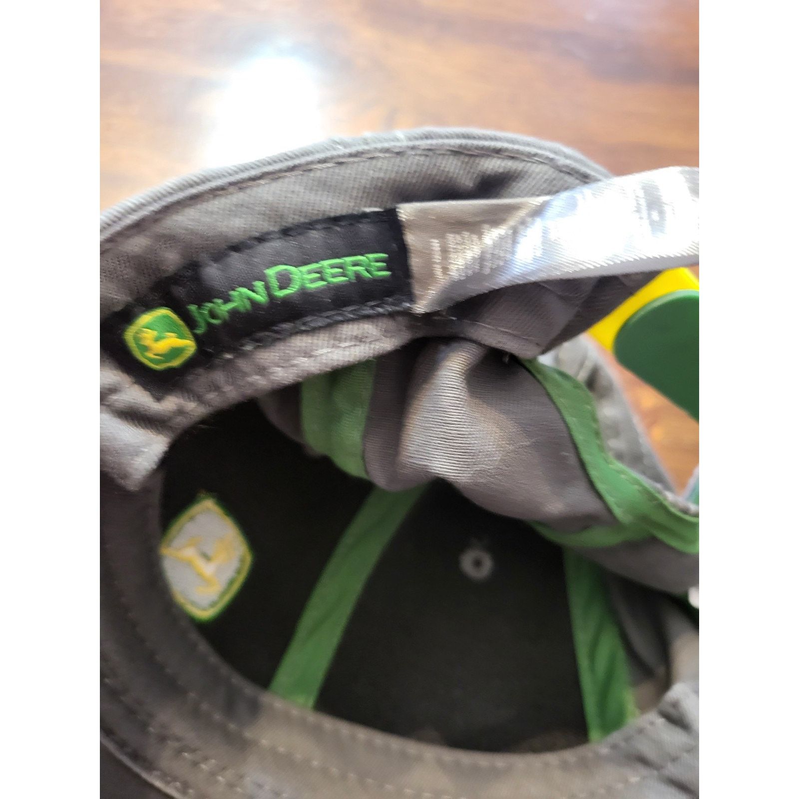 John Deere John Deere Trucker Snap Back Hat Size ONE SIZE - 5 Thumbnail