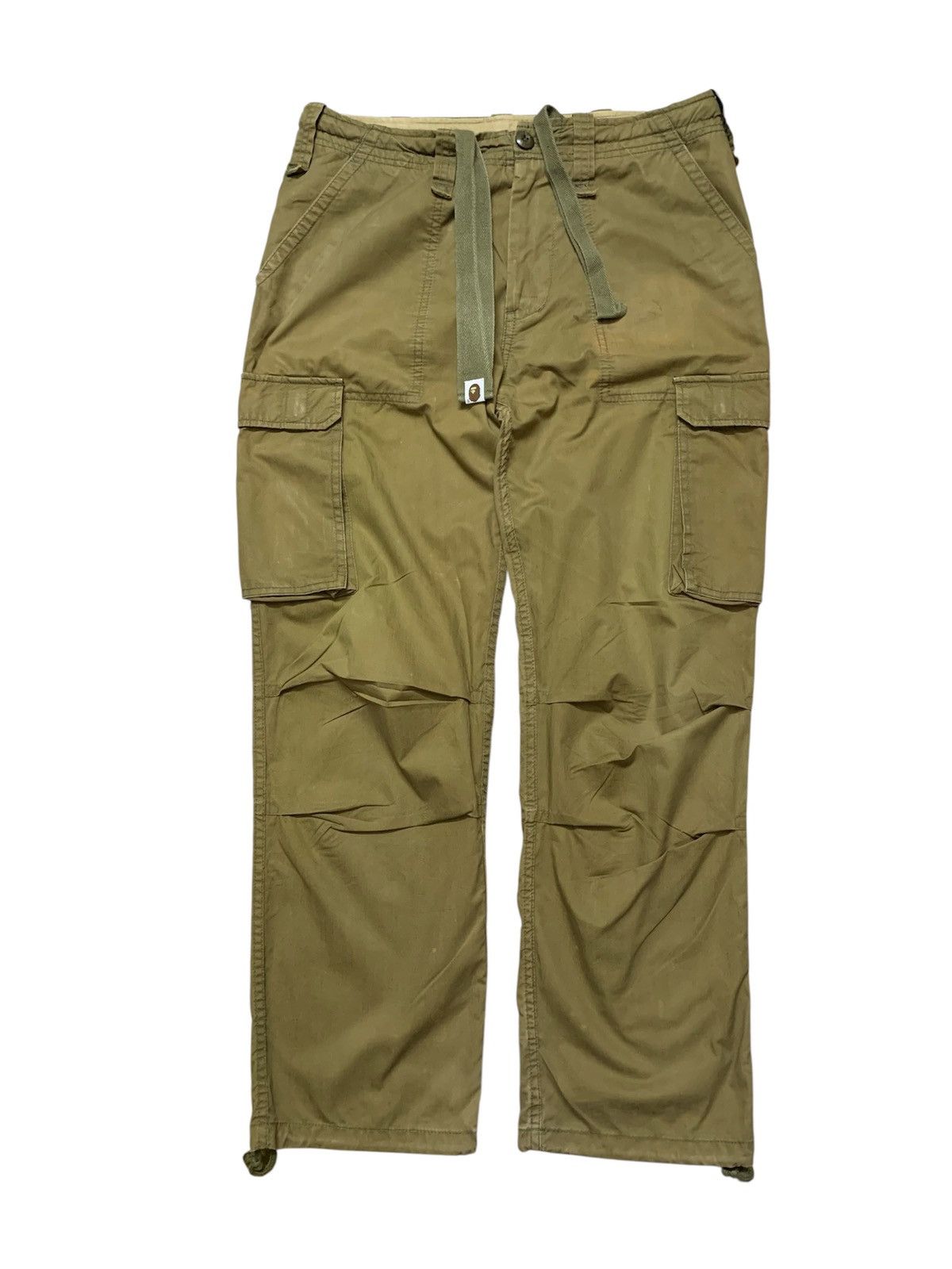 Vintage Bape Cargo Military Pants