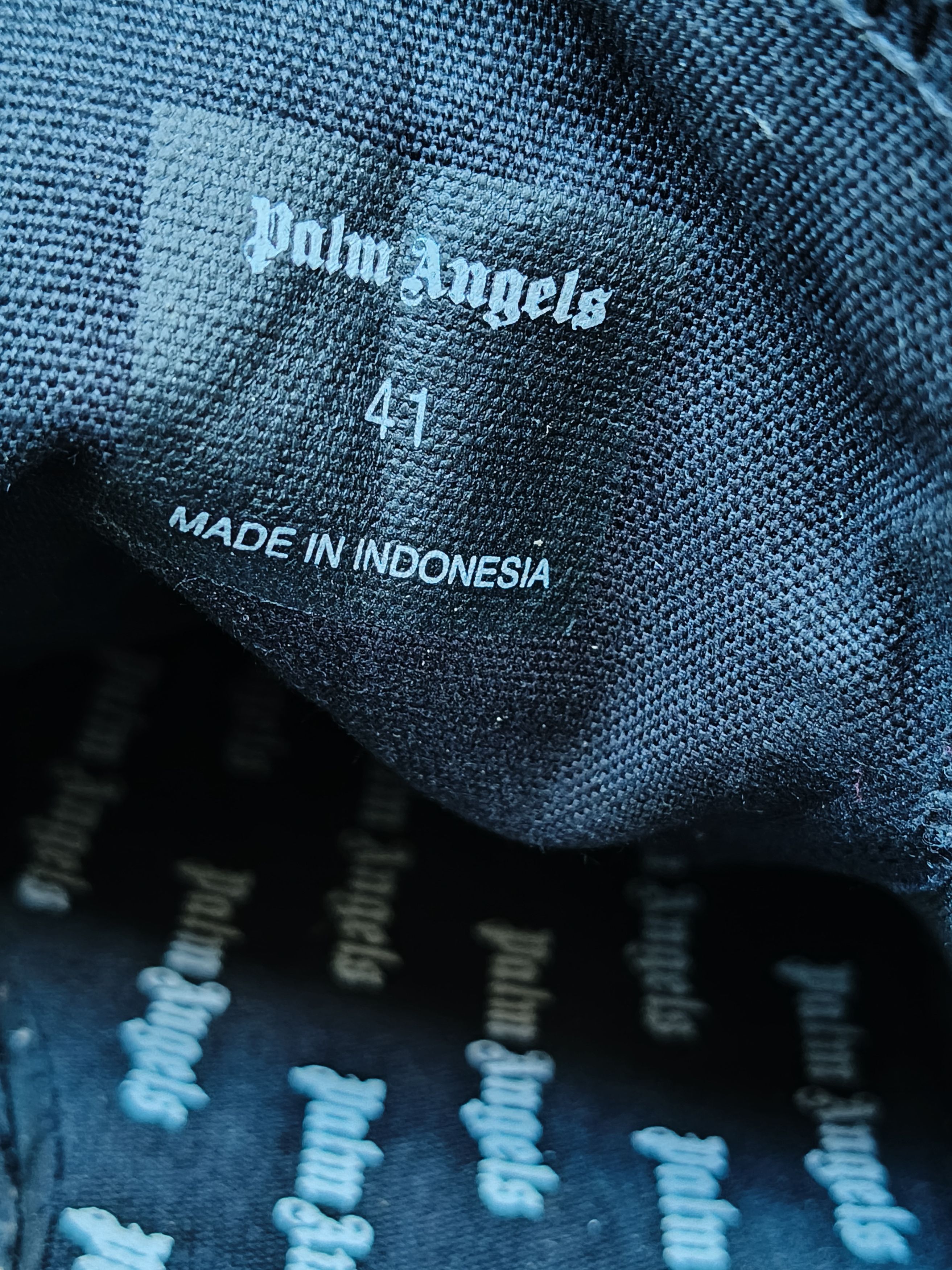 Palm Angels Black velcro vulcanised sneakers Size US 8 / EU 41 - 15 Thumbnail