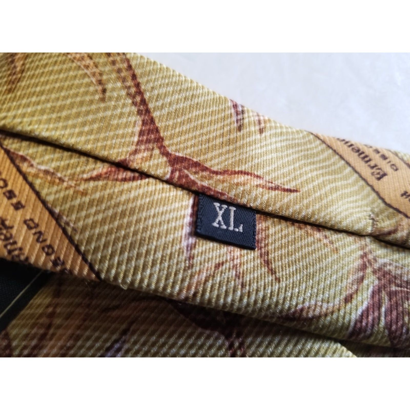 Ermenegildo Zegna ERMENEGILDO ZEGNA Tie Mens XL Silk Geometric Multicolor Woven Long 60" Made in Italy Luxury Designer Classic Adjustable Size ONE SIZE - 6 Thumbnail
