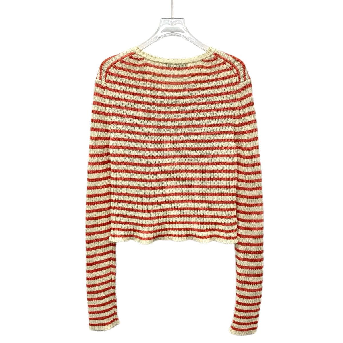 Dior Dior Color-blocked Striped Long Sleeve Knit Cardigan K26WX Size M / US 6-8 / IT 42-44 - 4 Thumbnail