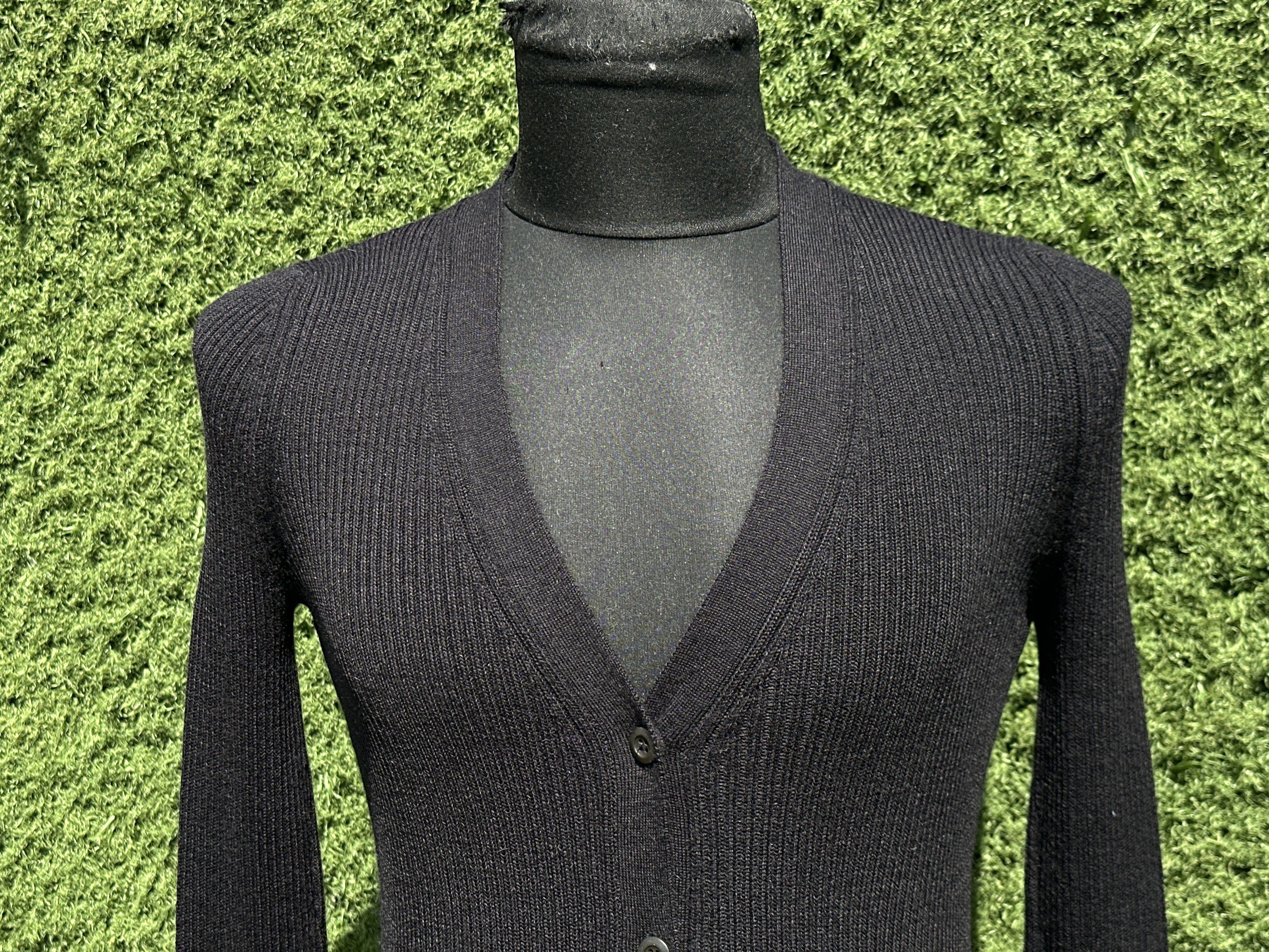 Prada Prada 100% Alpaca Peru Knit Slim Stretch Cardigan 44 IT Size M / US 6-8 / IT 42-44 - 7 Thumbnail