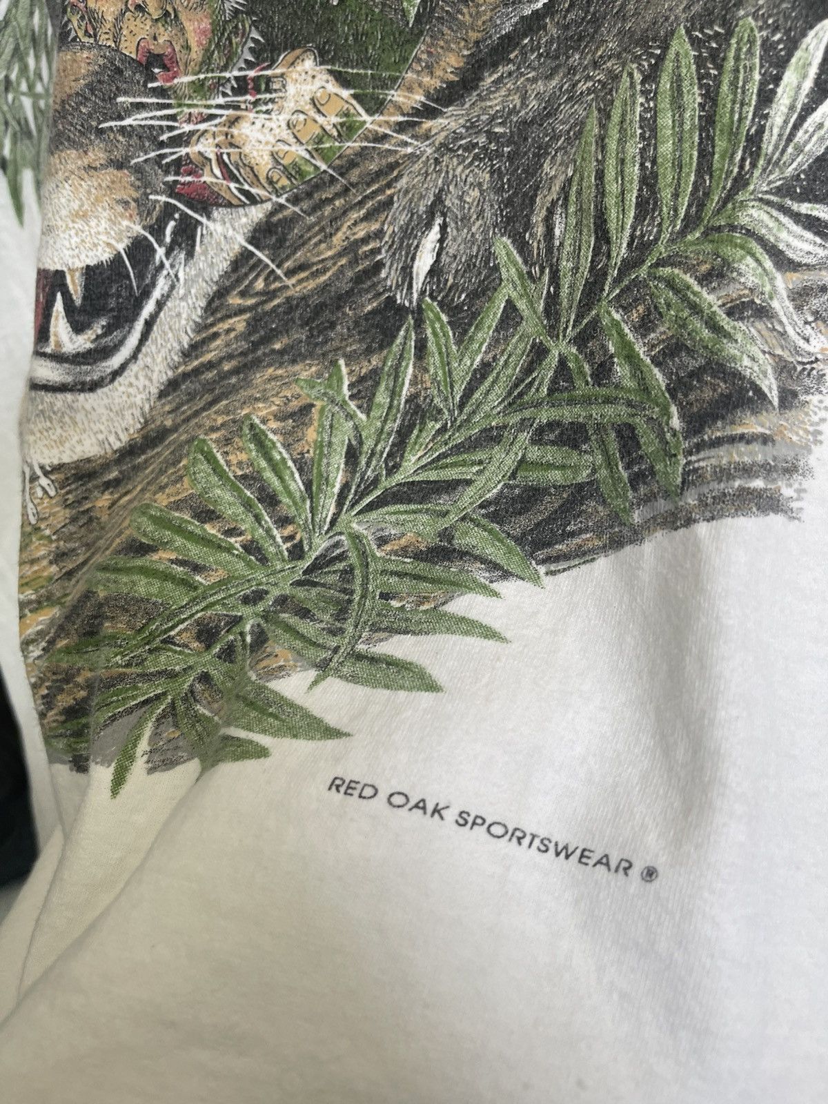 Vintage Vintage Red Oak Sportwear Parody T shirt L Size US L / EU 52-54 / 3 - 4 Thumbnail