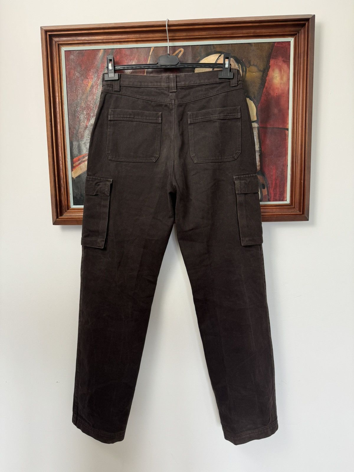 Versace Versace Sport Vintage Cargo Pant Brown Rare Luxury Designer Size US 32 / EU 48 - 2 Thumbnail